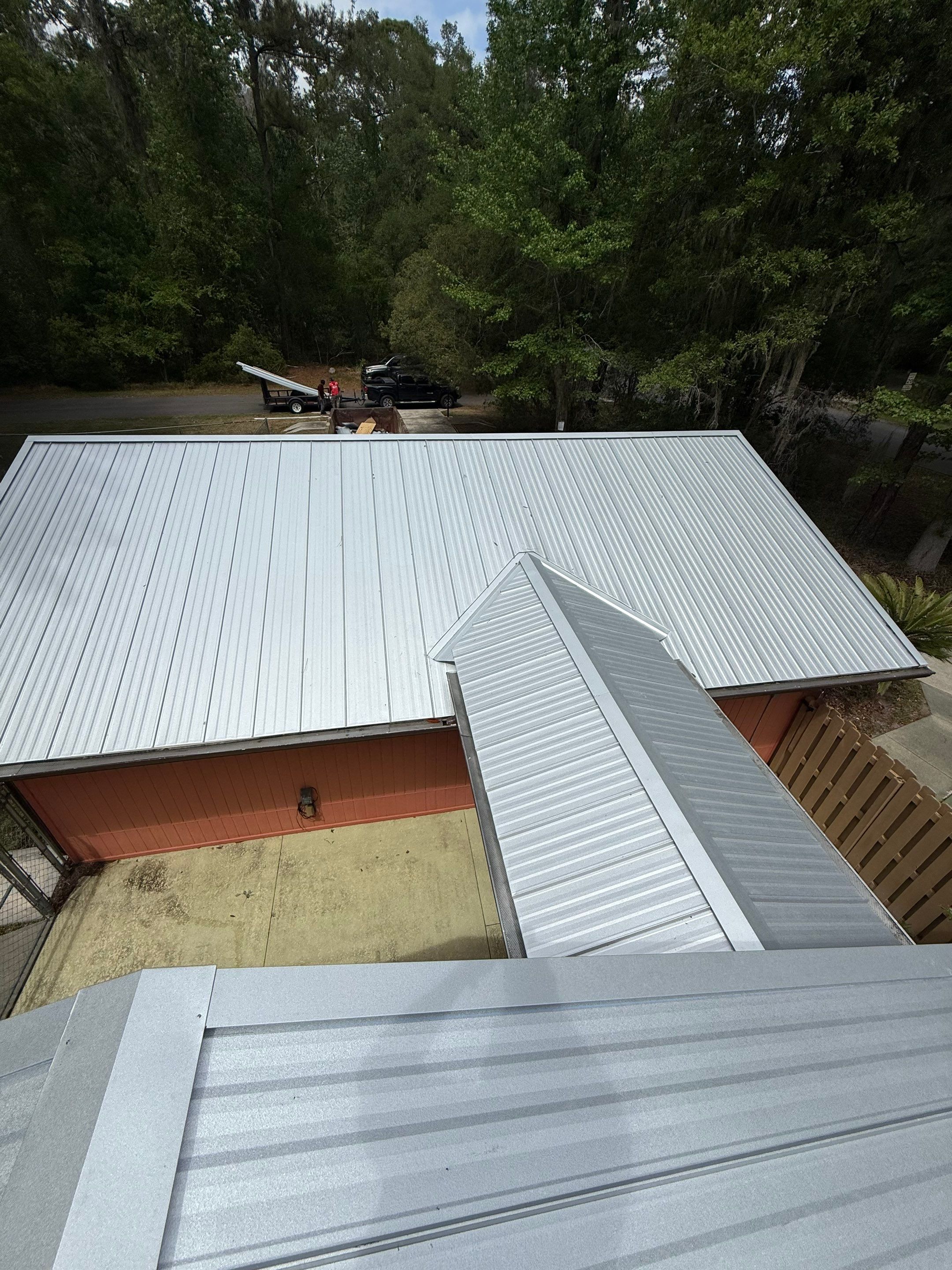 Metal Reroof in Gainesville, FL by Brehm Roofing