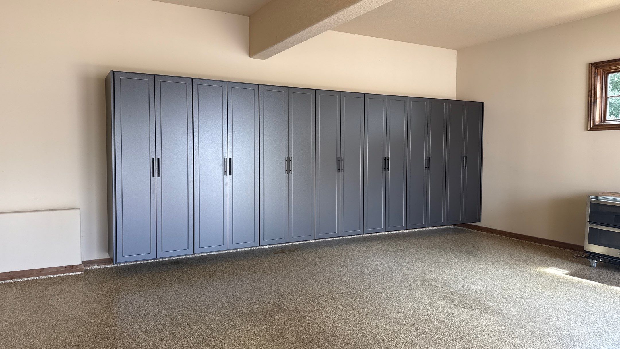 Ron Added A Lot Of Storage To His Garage  by Banner Garage