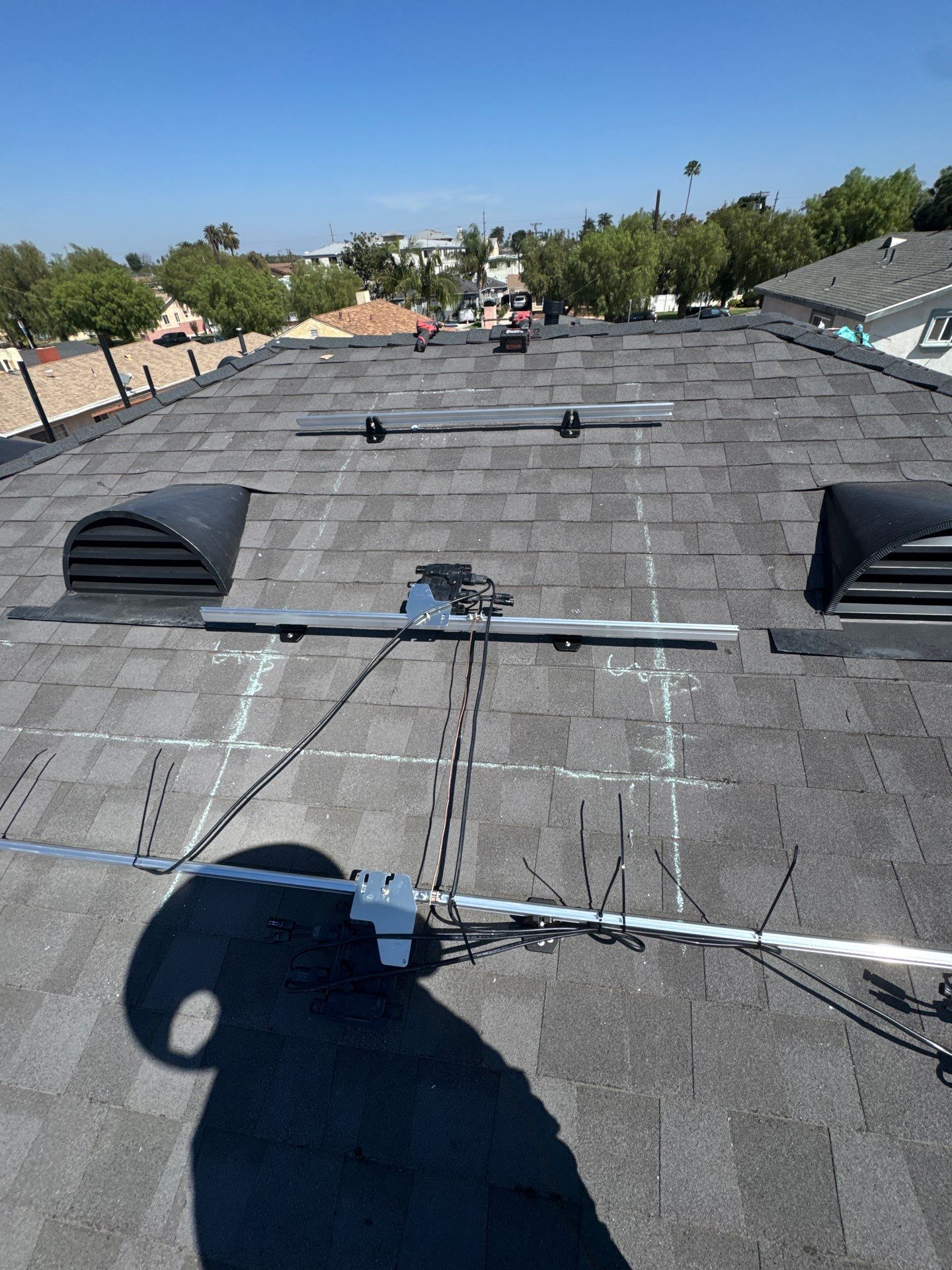 Residential Solar Panel Installation and Electrical Service Upgrade in Los Angeles by AWS Solar