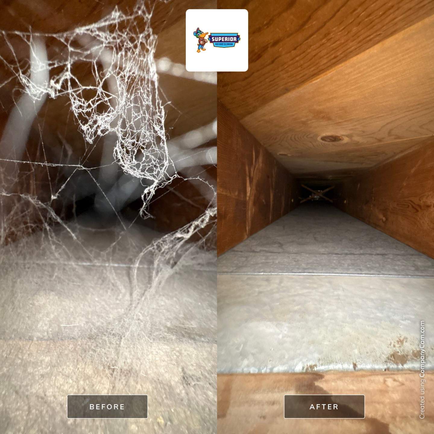 Air Duct Cleaning With a Vacuum Truck in New Wilmington, PA  by Superior Air Duct Cleaning