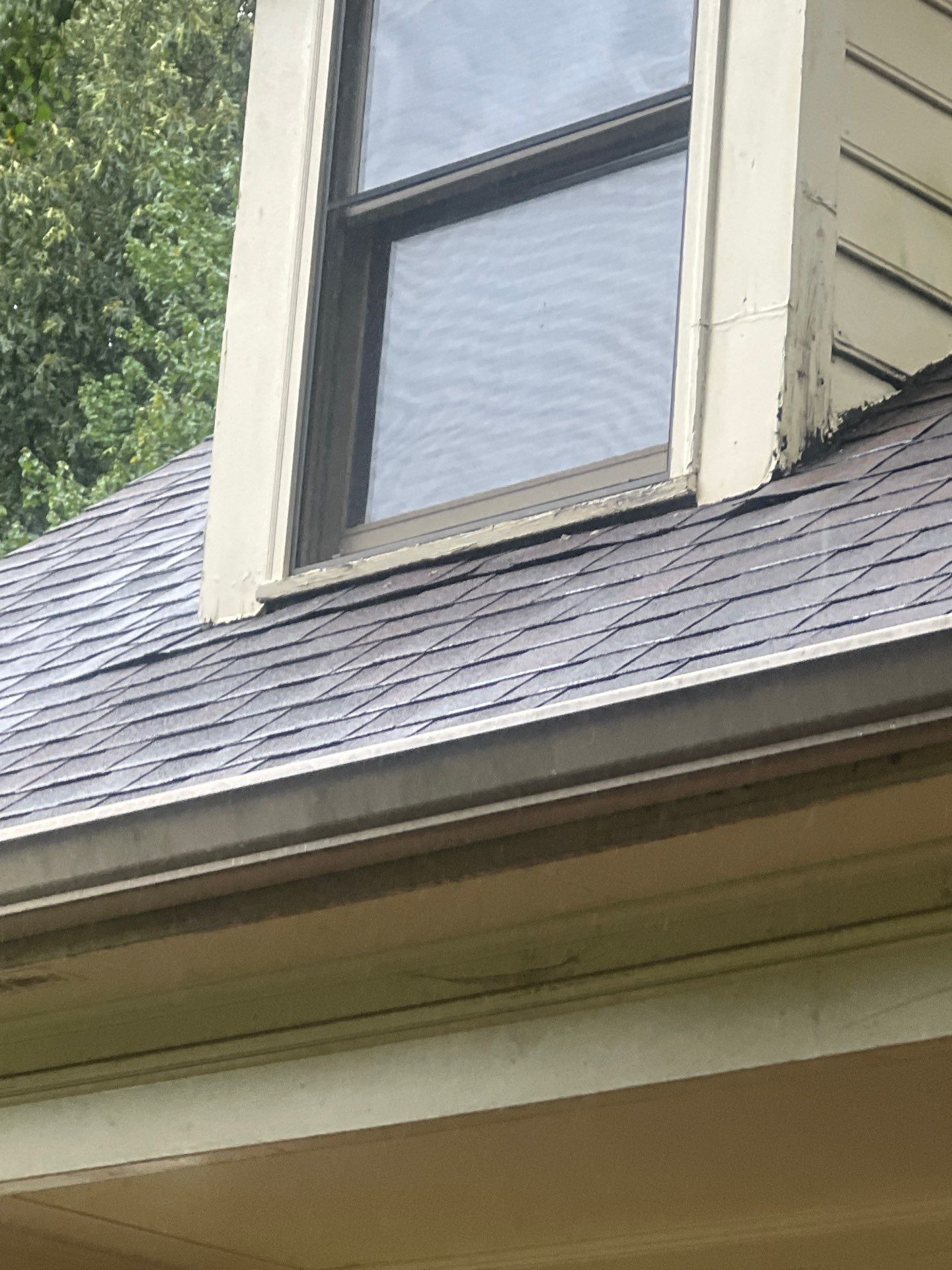 Dormer Siding Replacement and Exterior Painting in Lawrenceville, GA by Nelson Exteriors 