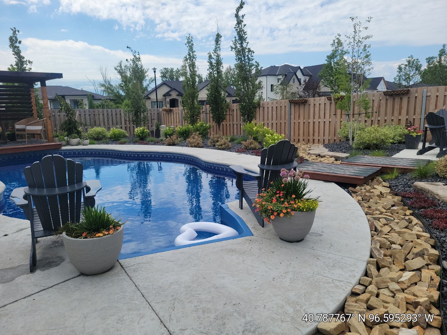 A Parade of Homes Landscape Masterpiece by New Horizon Landscapes