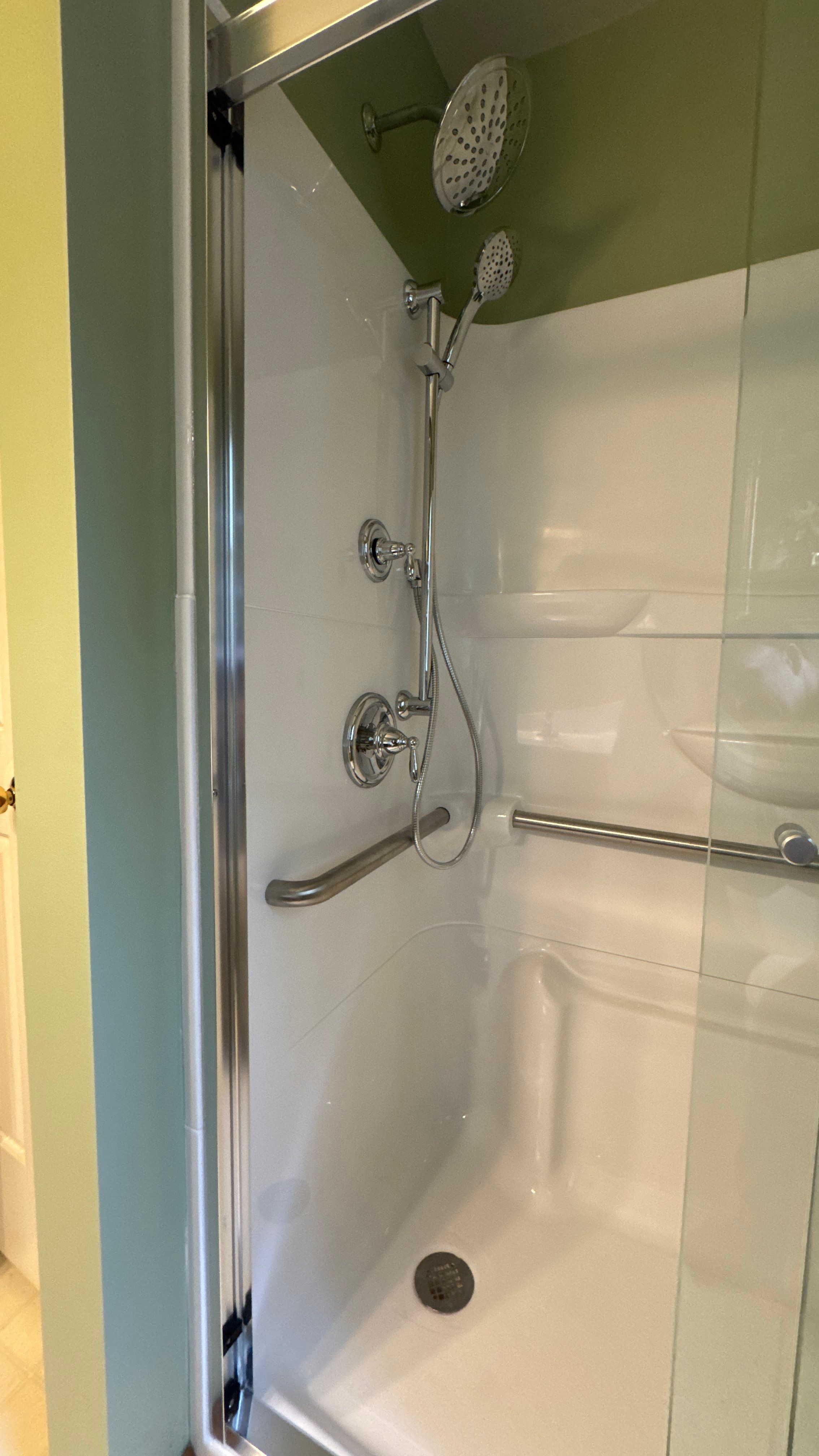 Korzep Fiberglass Shower by Integrity Tile and Home LLC