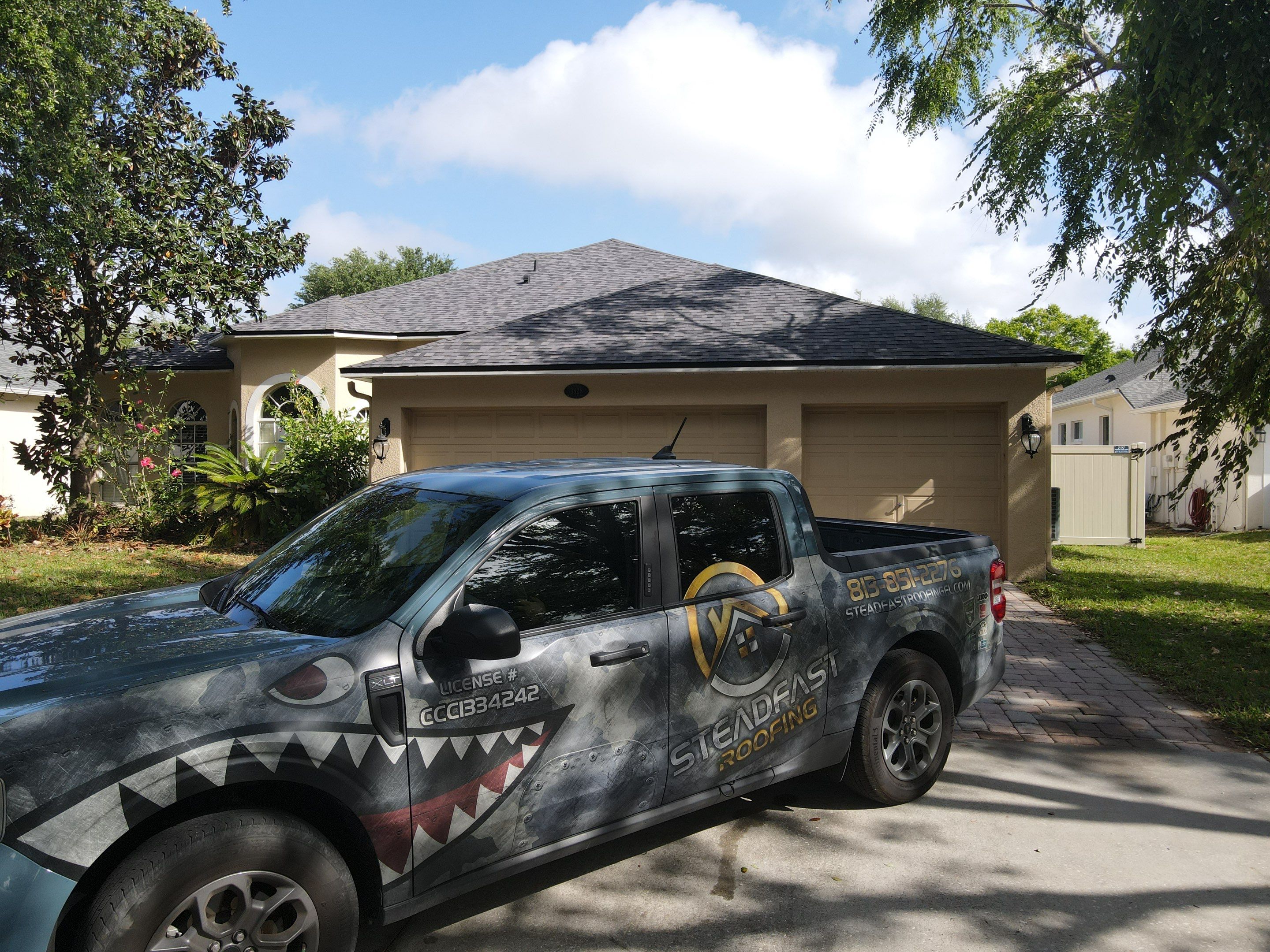 Roof Replacementin Valrico FL, by Steadfast Roofing