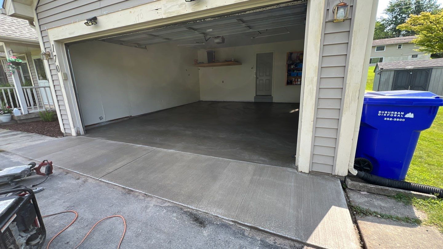 Rochester Garage Floor Replacement by NG Masonry & Construction LLC