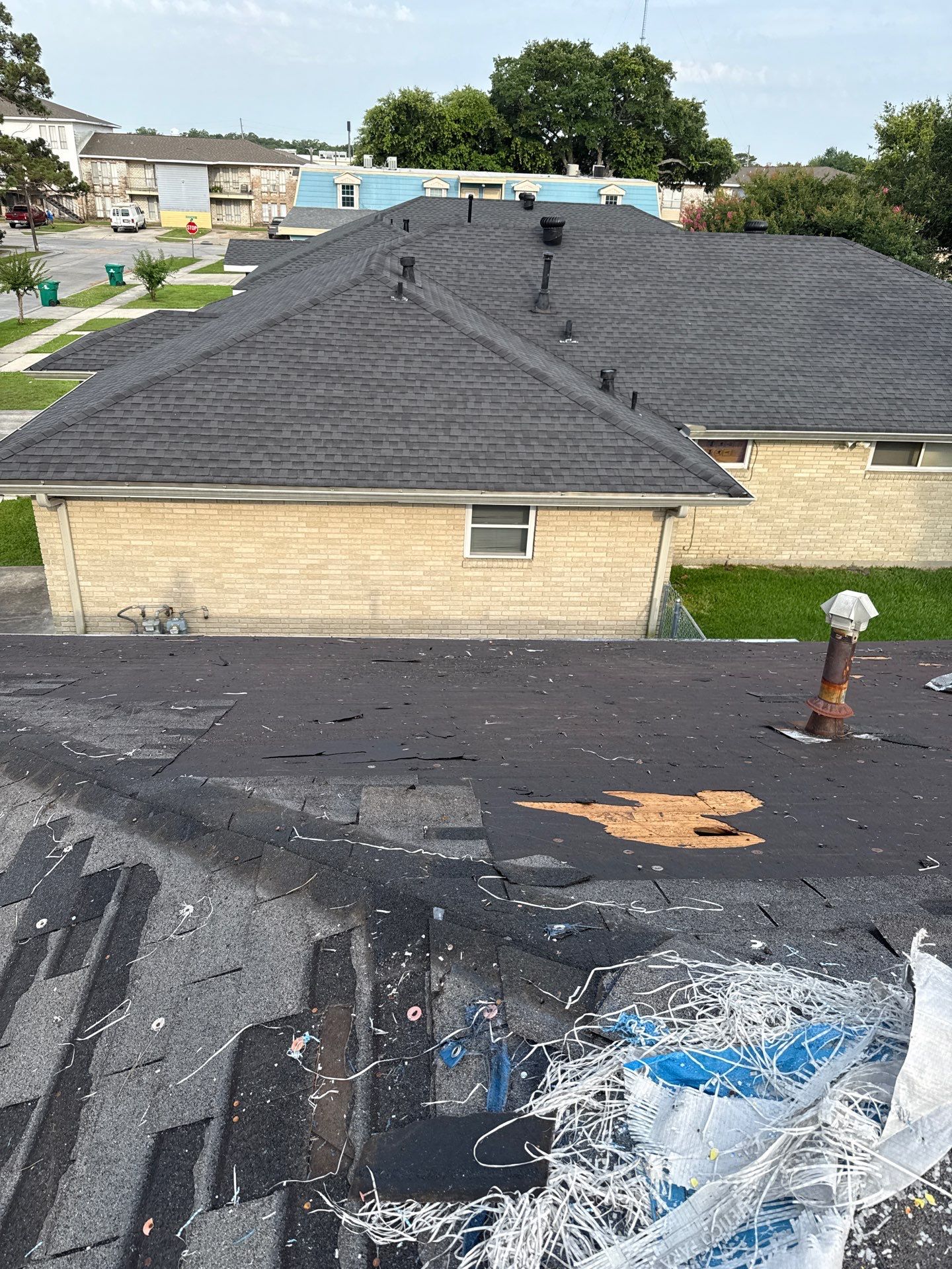 Project in Terrytown by Robertson Roofing & Siding Inc