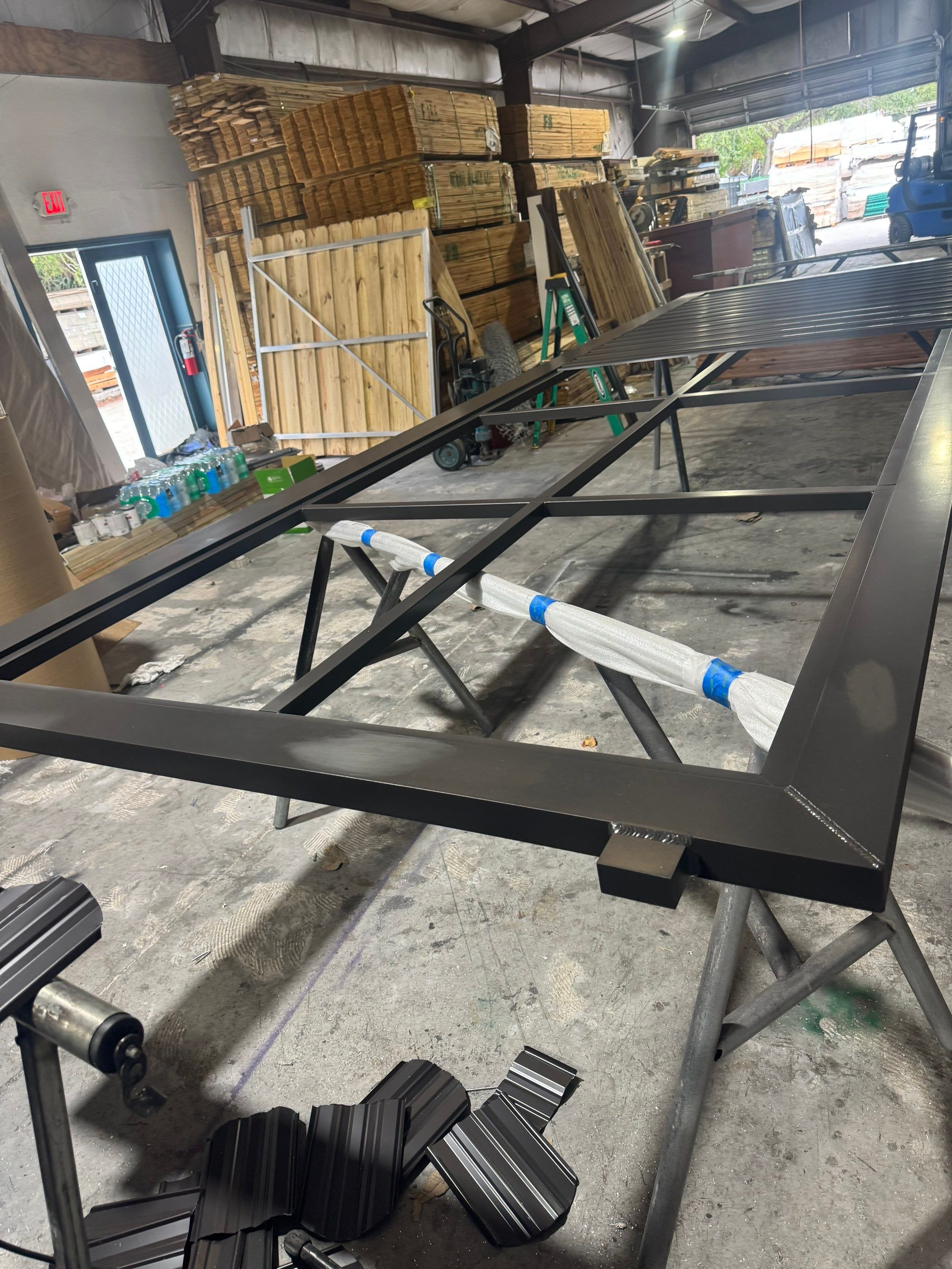 Durafence Installation With Estate Gate by Asap fence and gates, LLC