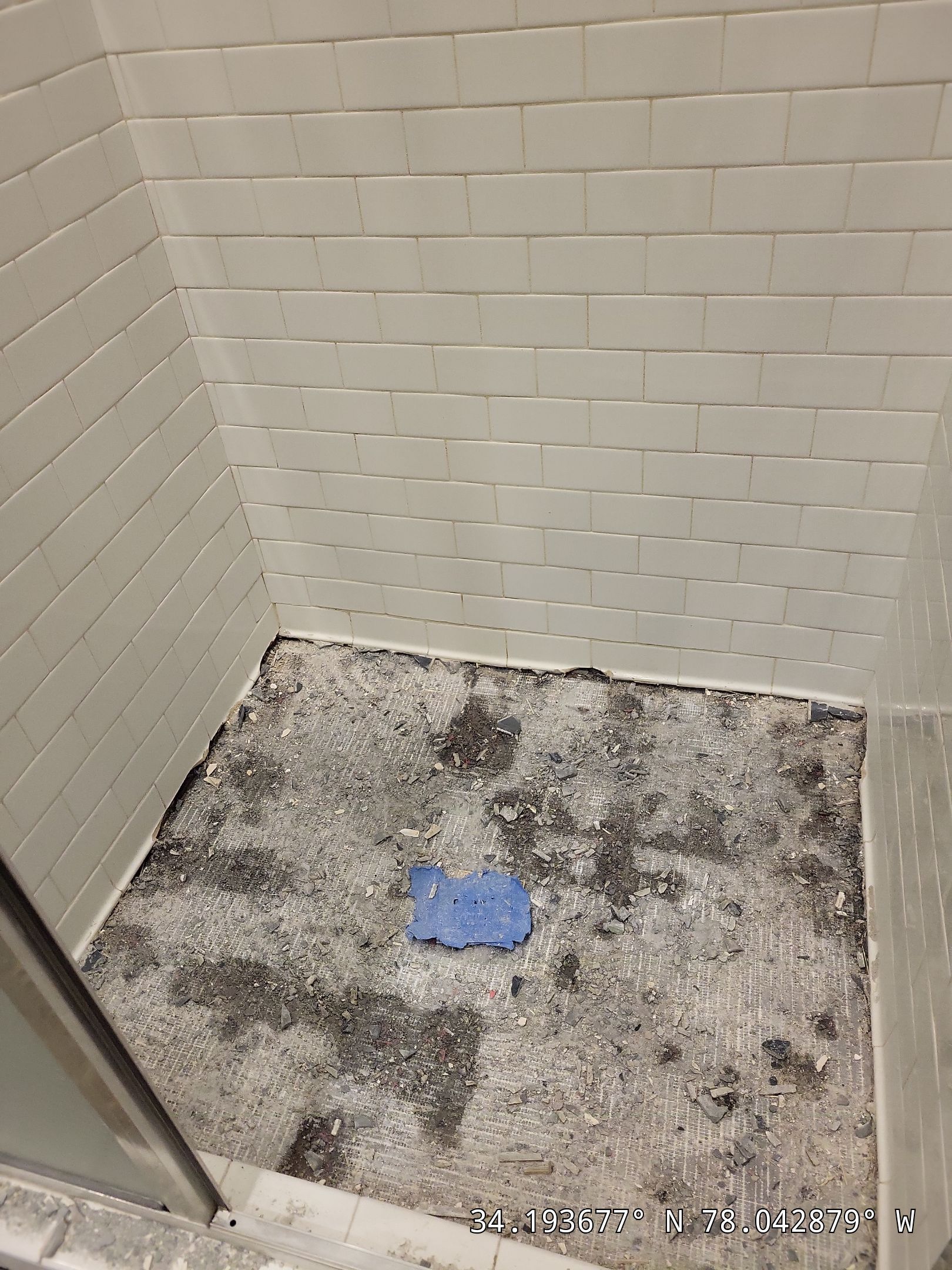 Commercial Tile & Locker Replacement – Brunswick Forest Fitness Center | Leland NC by RGR Construction and Roofing, LLC