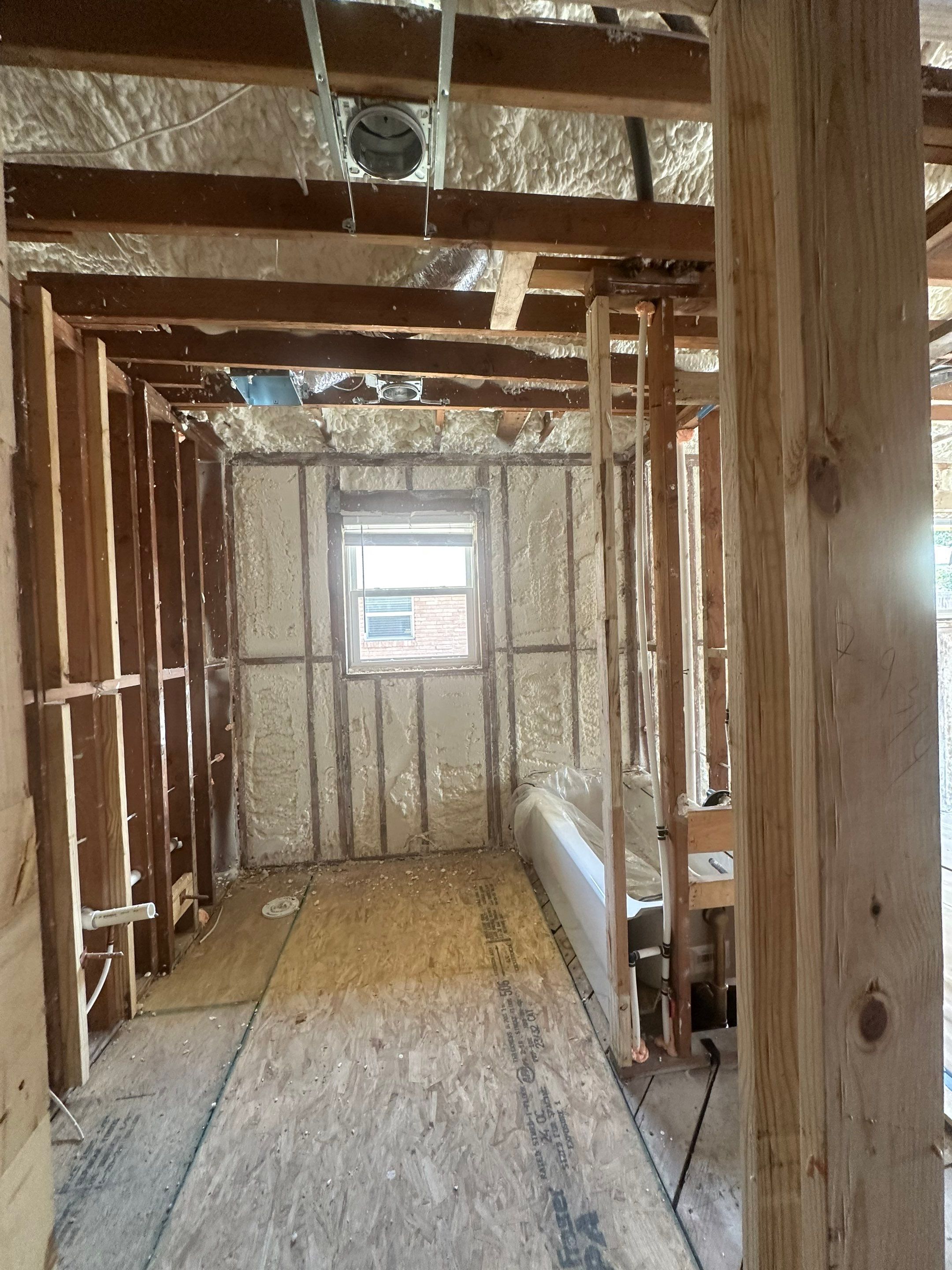 Full encapsulation open cell foam  by Apex Insulation Solutions