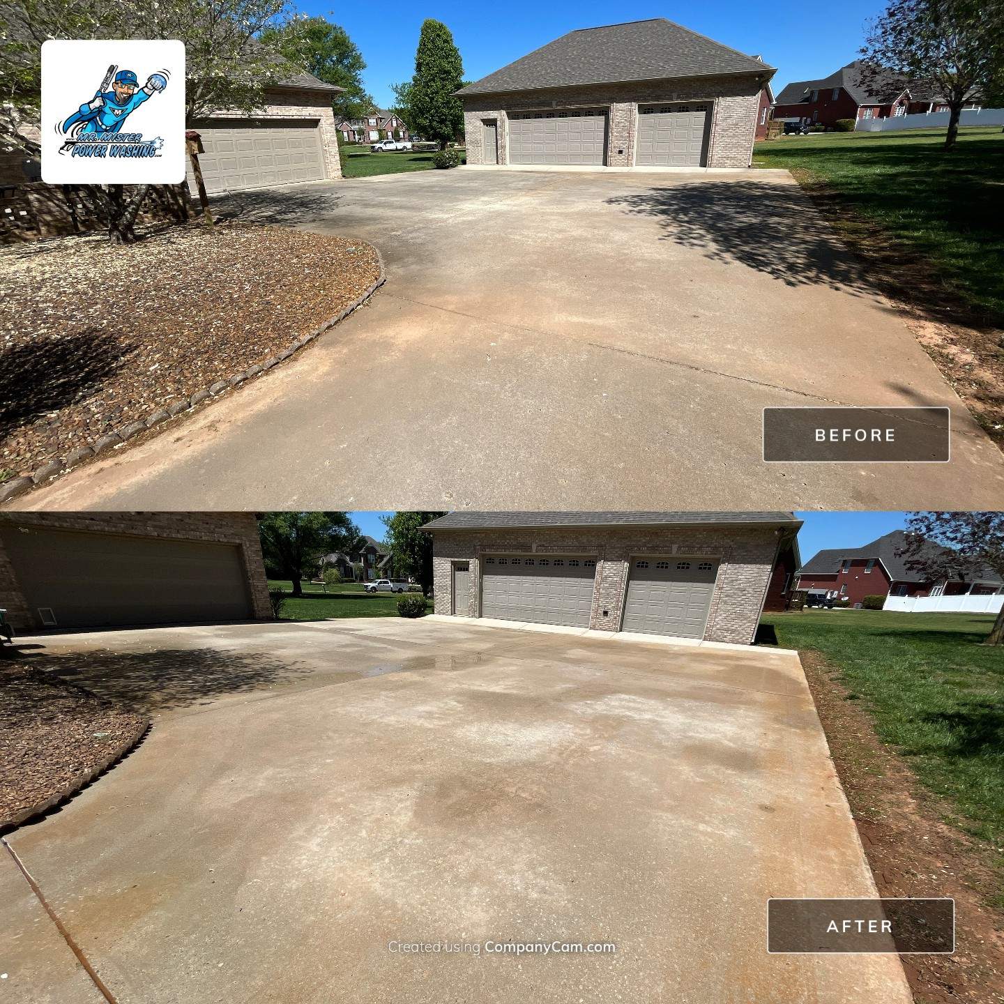 David's Driveway by Mr. Mister Power Washing