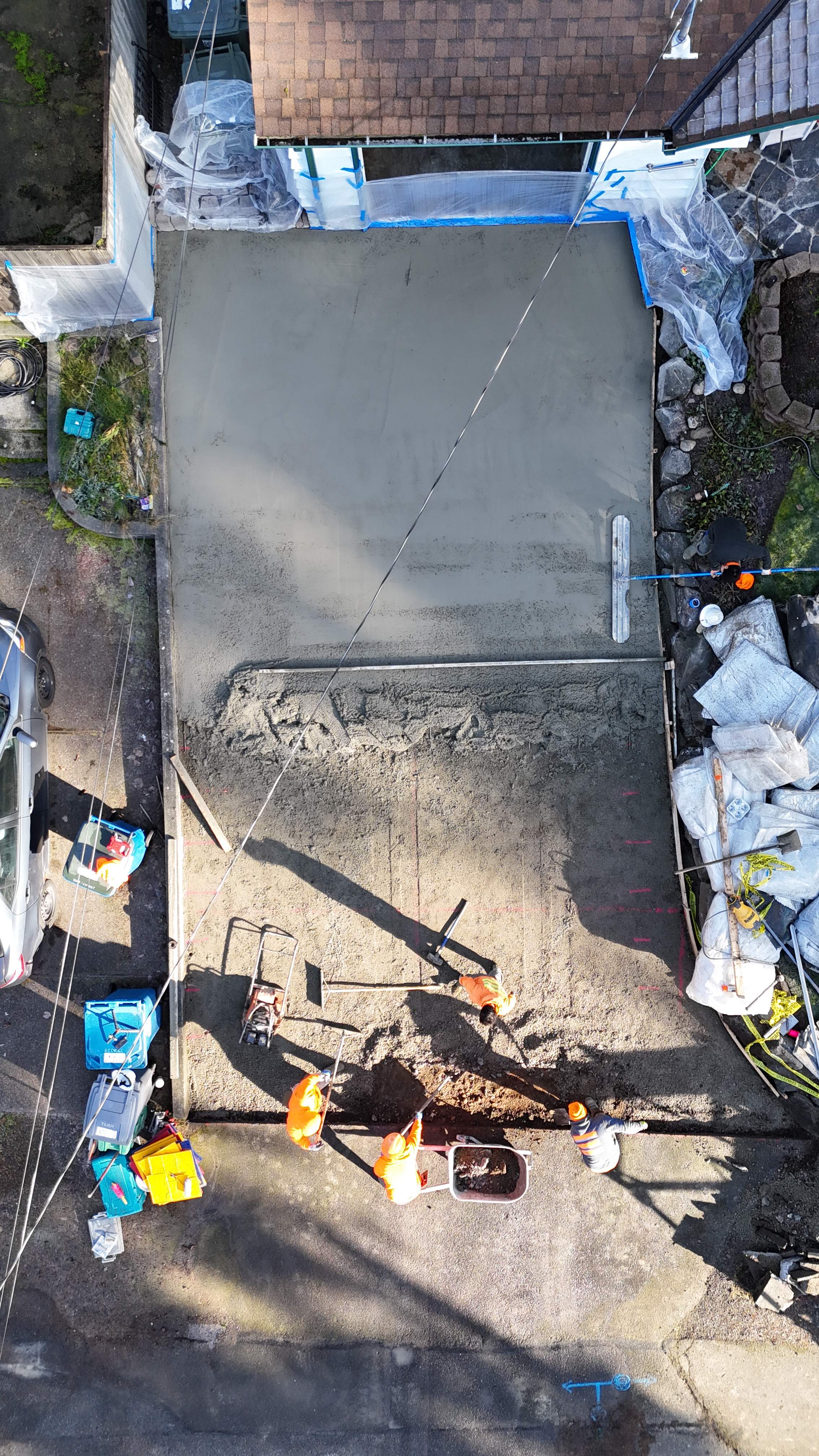 Stamped Concrete Patio and Driveway | Edmonds  by Jireh Asphalt & Concrete Inc 