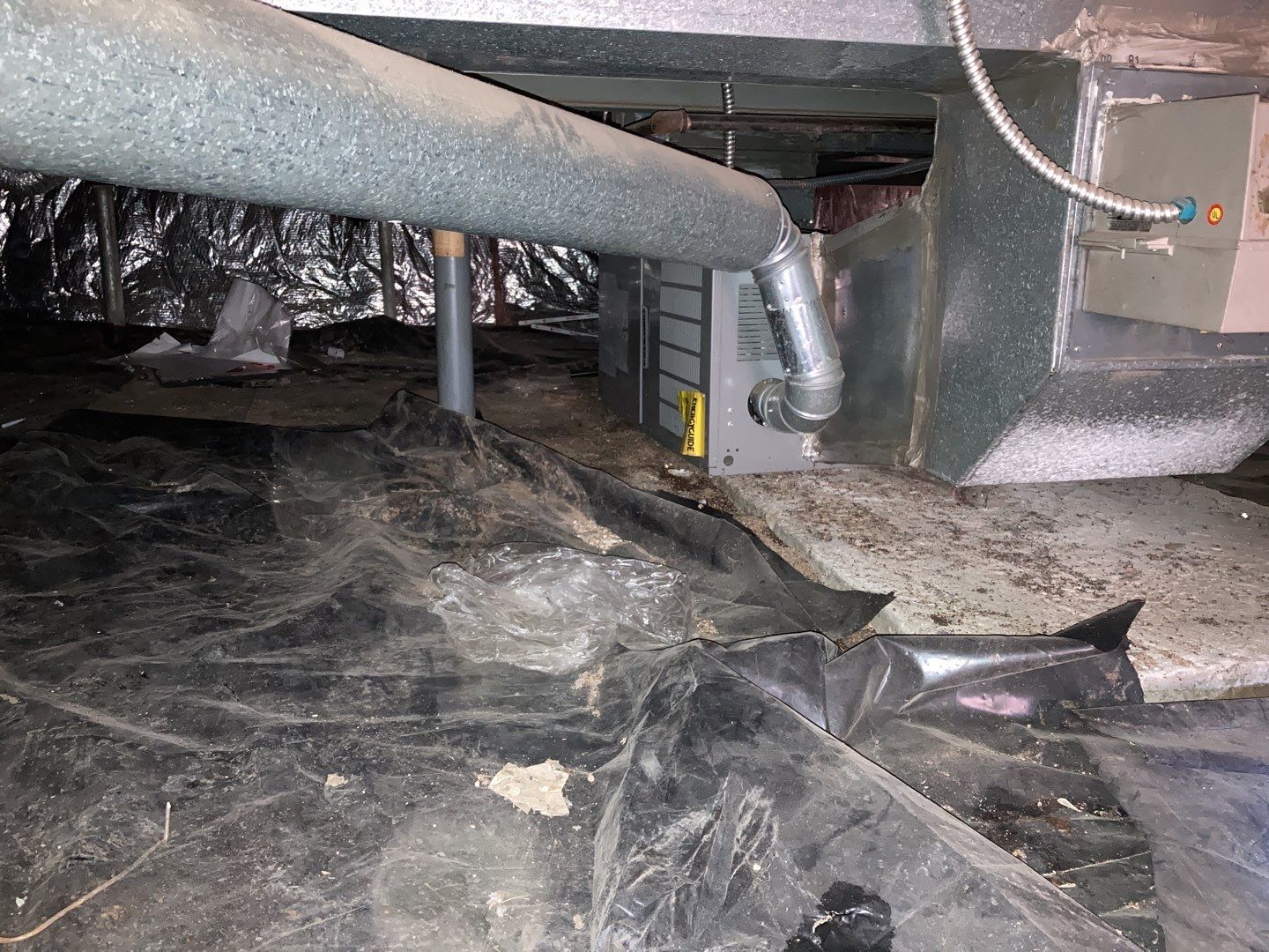 Crawl Space Cleanup  by Accountable Home Services