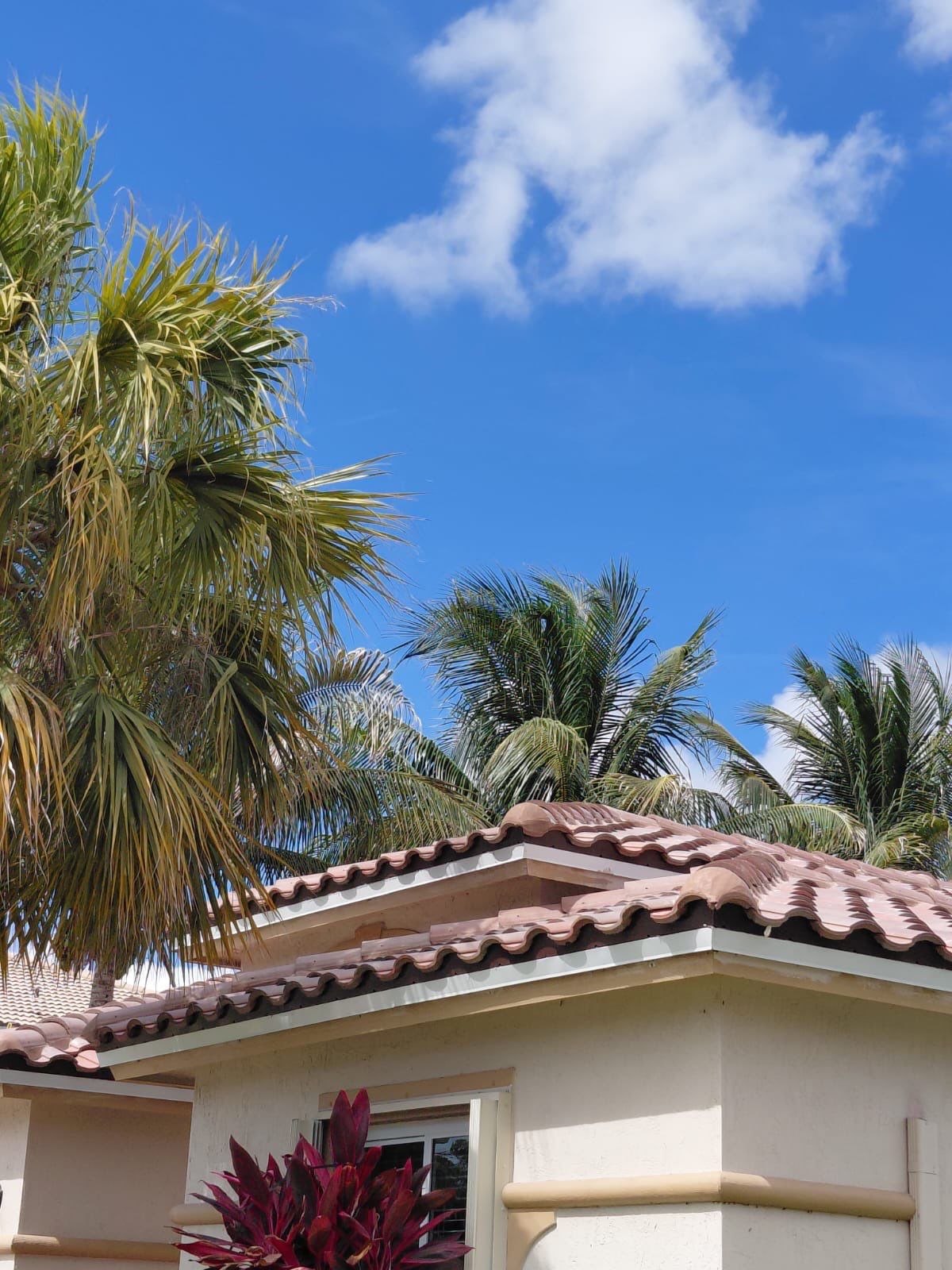 Concrete Barrel Tile Roof Replacement with Polyglass Underlayment in Miramar by Art's Roofing & Construction