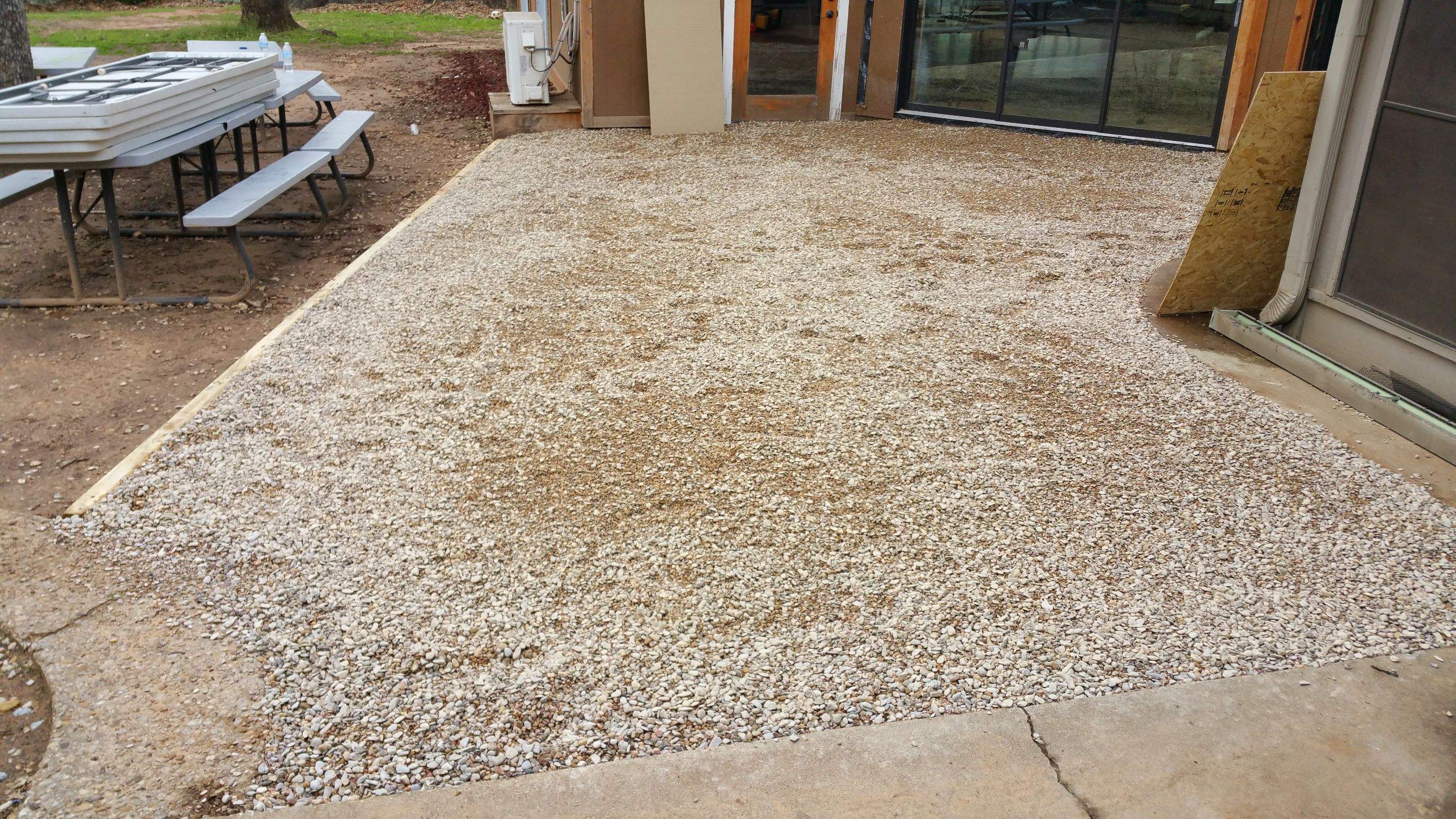 Covered Walkway Patio for a Private School by First United Roofing & Construction