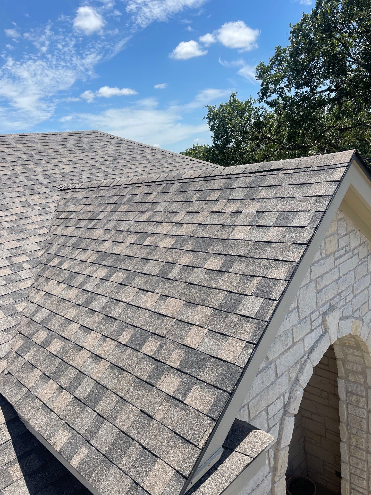 Residential Roofing Installation using IKO Dynasty Class 3 Driftshake by DeZign Roofing & Exteriors