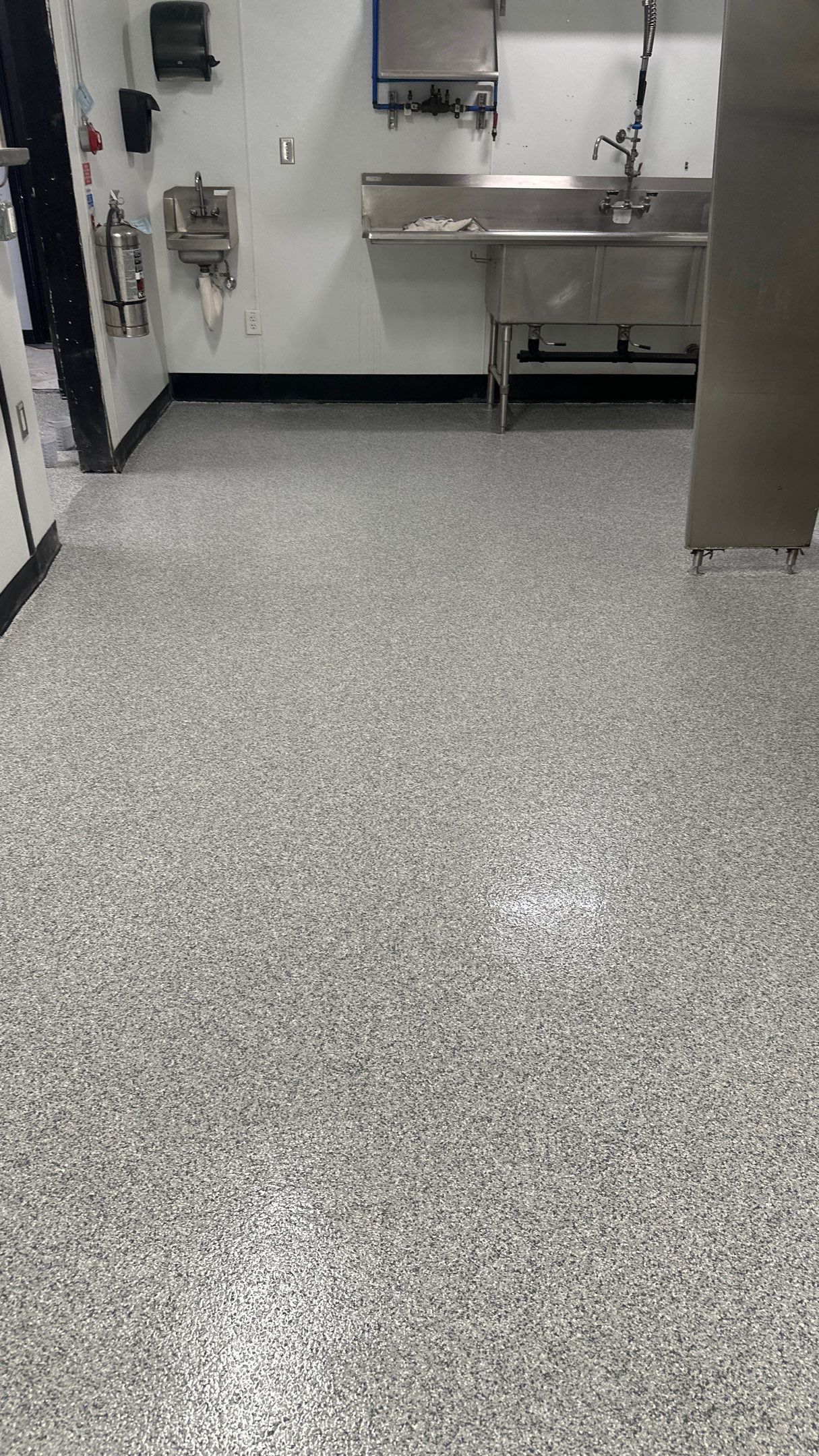 Commercial Kitchen Flooring using Slate Stone 1/8" by Croc Coatings, LLC