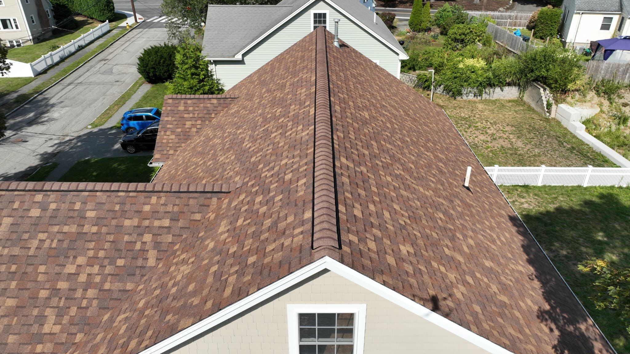 Full Roof Replacement in Waltham, MA – Owens Corning Duration, Desert Rose by JOHNNYS PRO