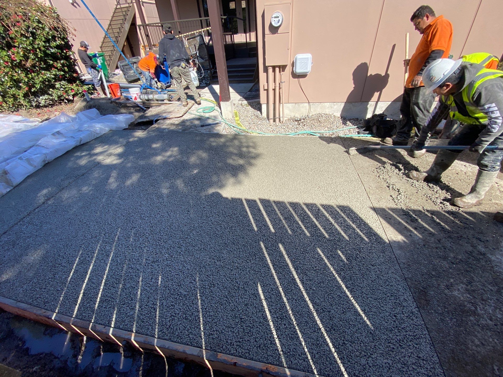 Ron | Pervious Concrete Driveway  by Jireh Asphalt & Concrete Inc 