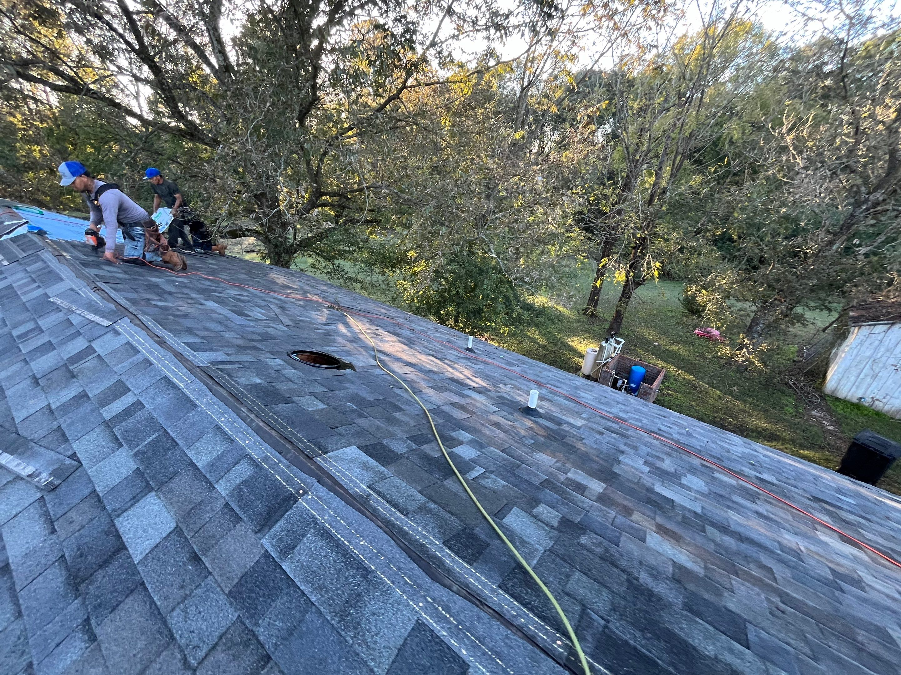 Residential Roofing Repair using Malarkey Vista: Storm Gray by Hostetler Roofing