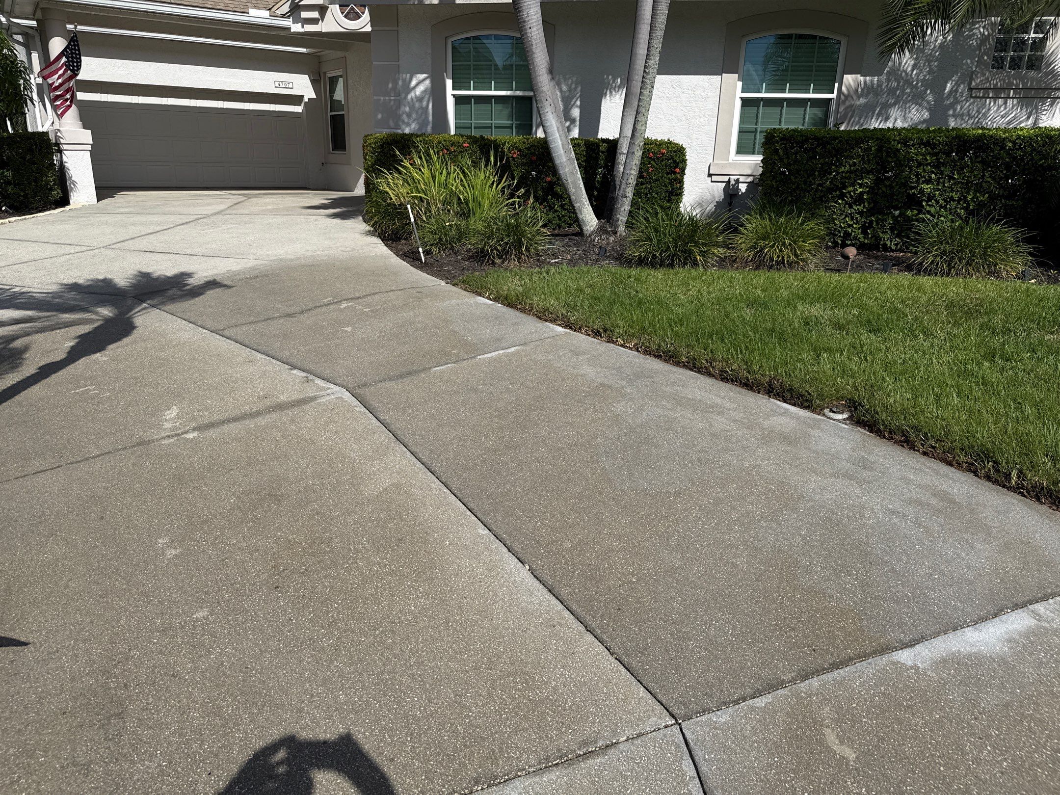 Driveway Cleaning at The Inlets Bradenton by Sunshine AquaWash