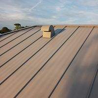 24ga 1" Nail-Strip Dove Gray  by Total Roofing System The Metal Roof Experts