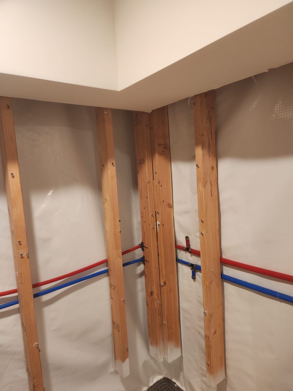 Interior French Drain & Wall Vapor Barrier Boonton NJ by Pure Service Pro, LLC 