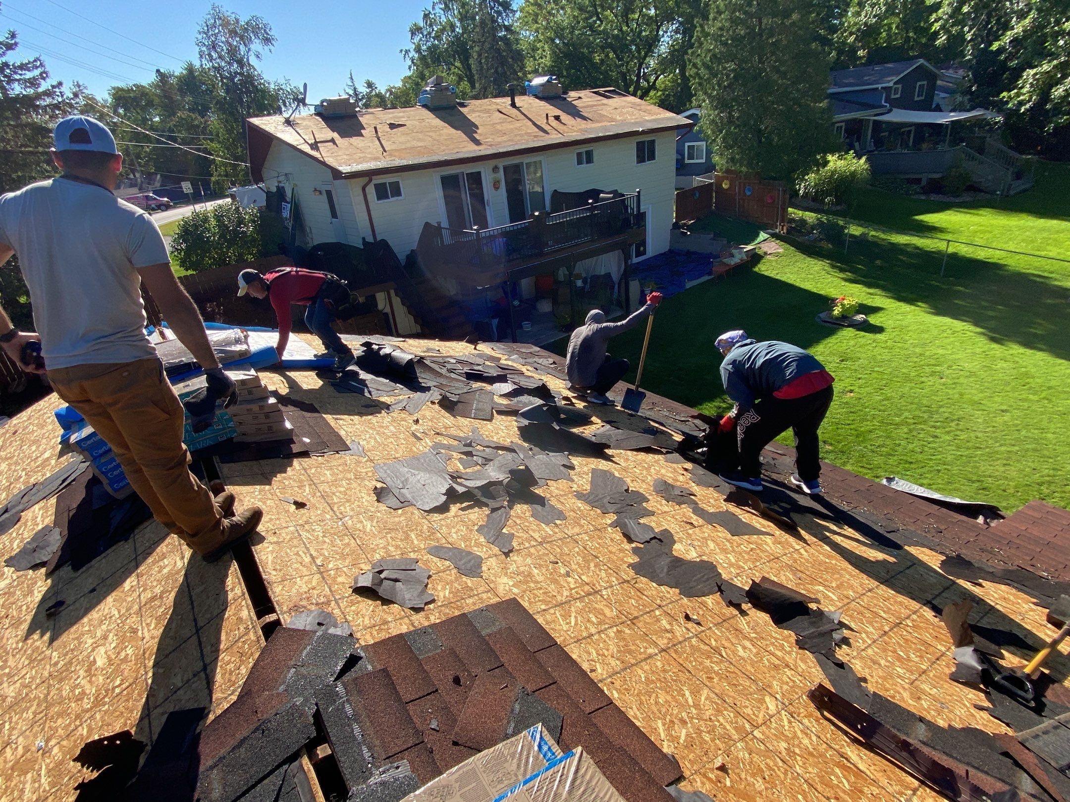 Roof Replacement using CertainTeed Landmark by 180 Contractors
