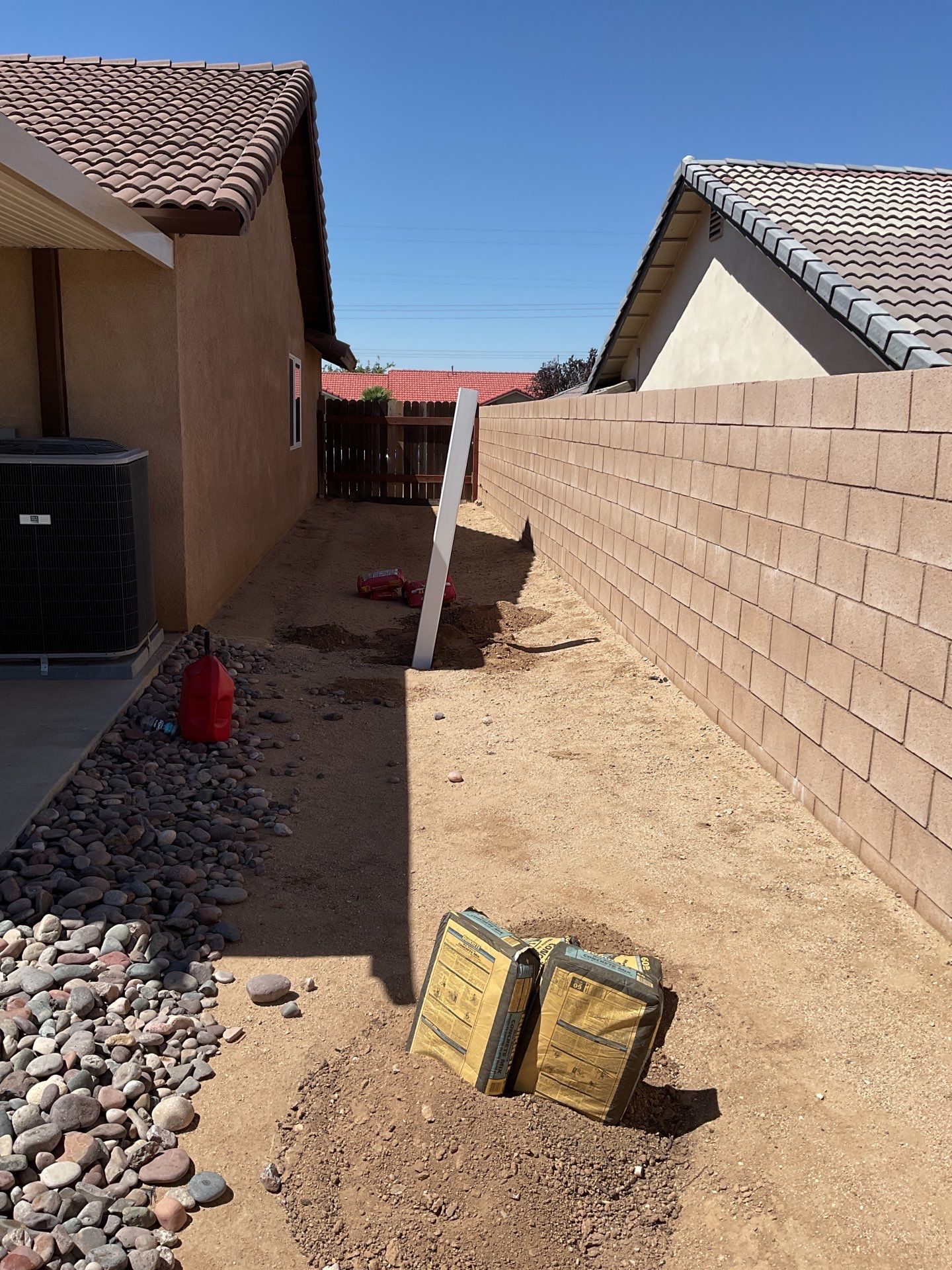 Fence Installation using Vinyl by Fence Guys Inc.