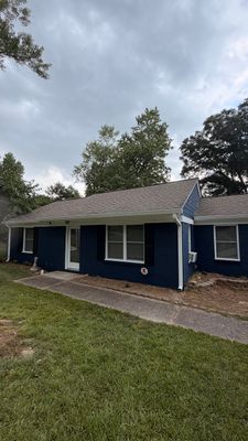 Full Exterior Siding Replacement and Door Installation in Smyrna