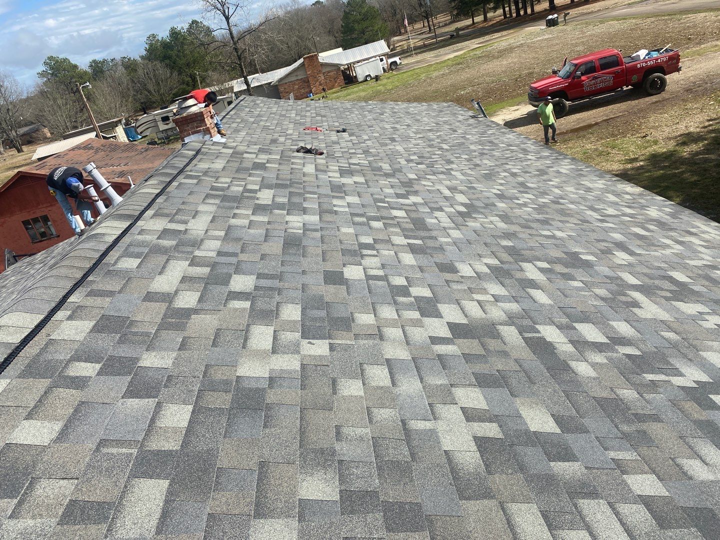 Residential Roofing Installation in Broken Bow, Oklahoma by Hostetler Roofing