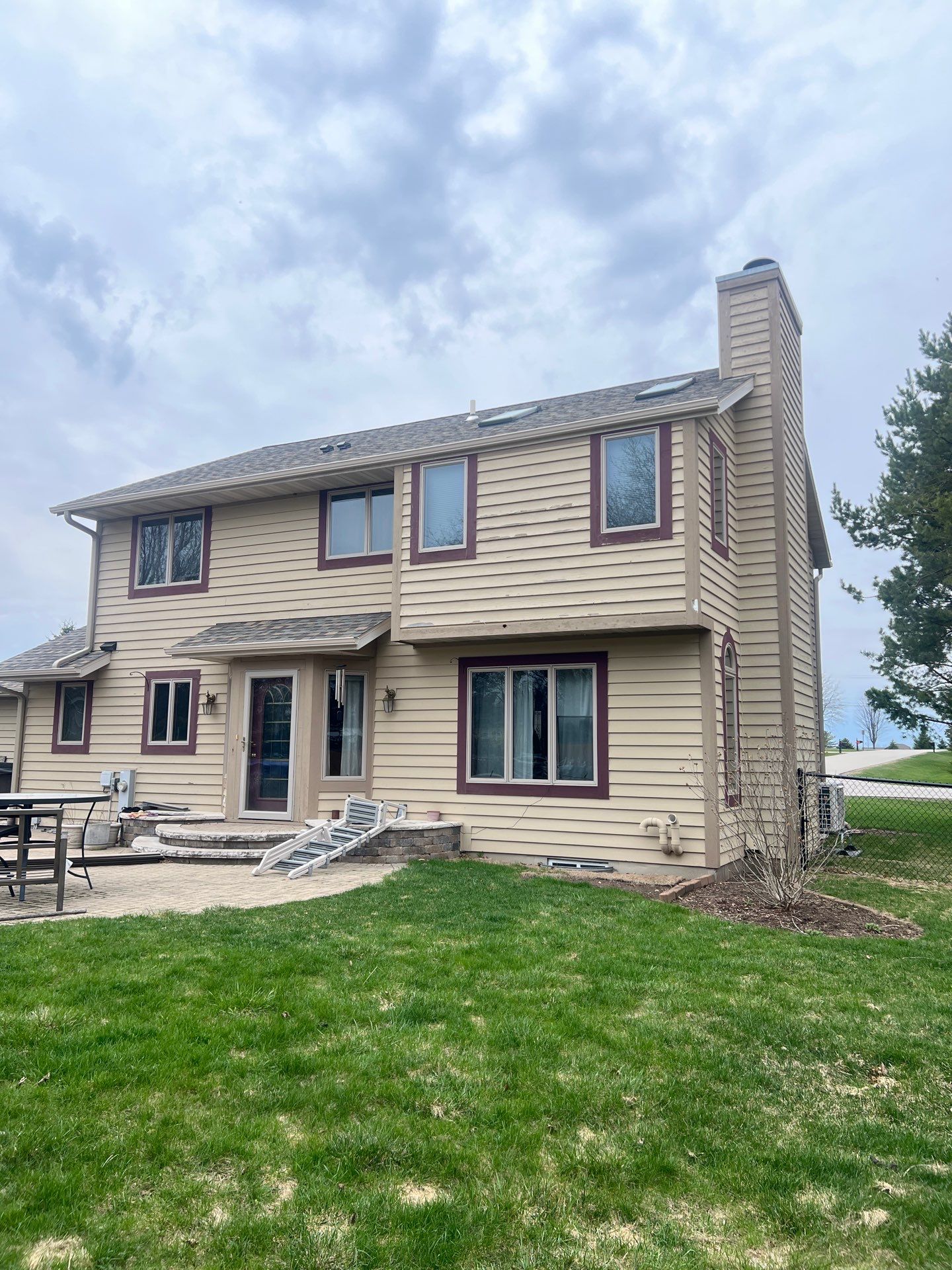 Bye Bye Cedar Siding ! Hello Misty Shadow!  by Gellings Roofing & Siding