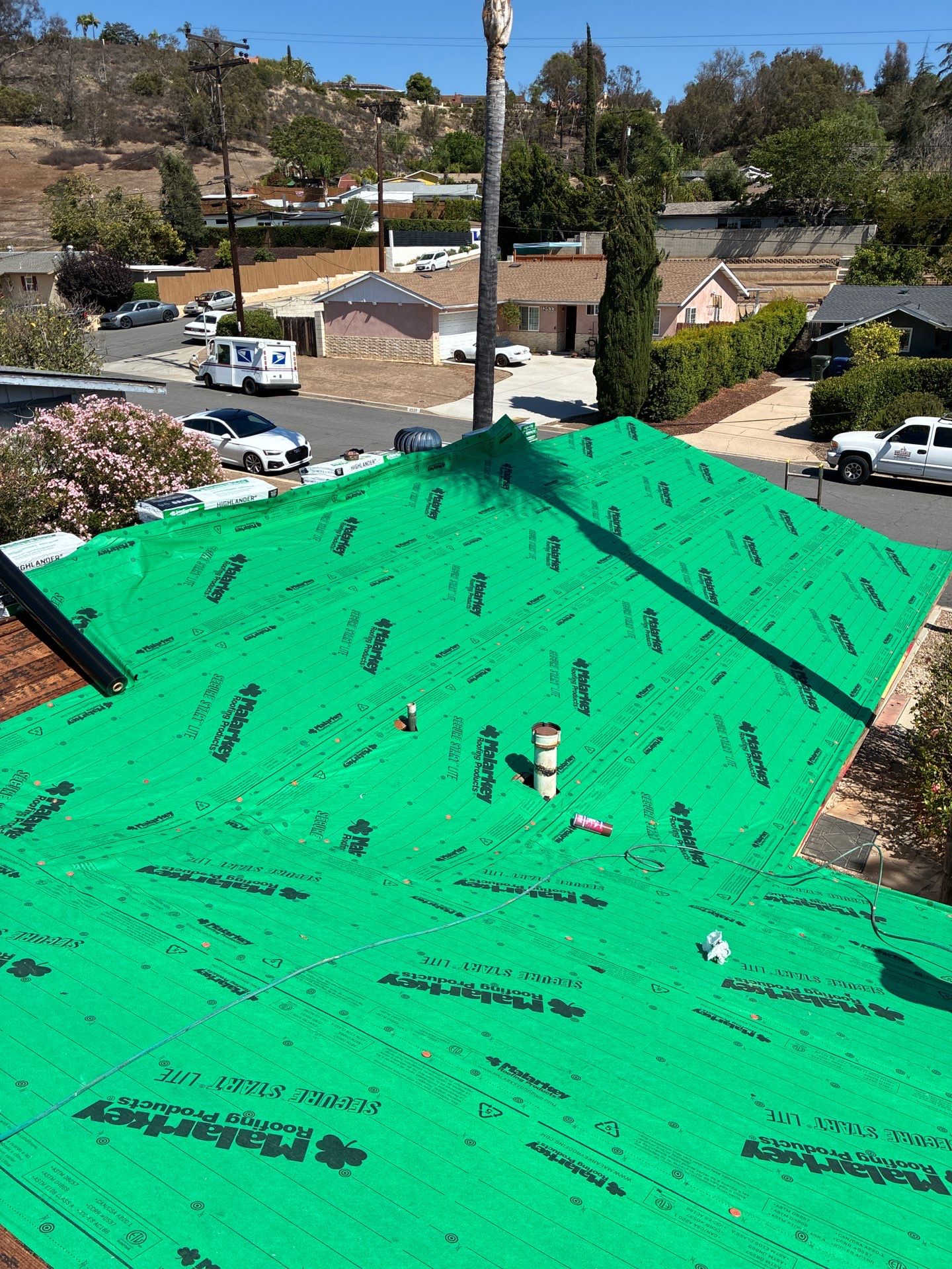 Comprehensive Roof Replacement and Wood Repair for Poway Residence by Reliable Roofing San Diego Inc.