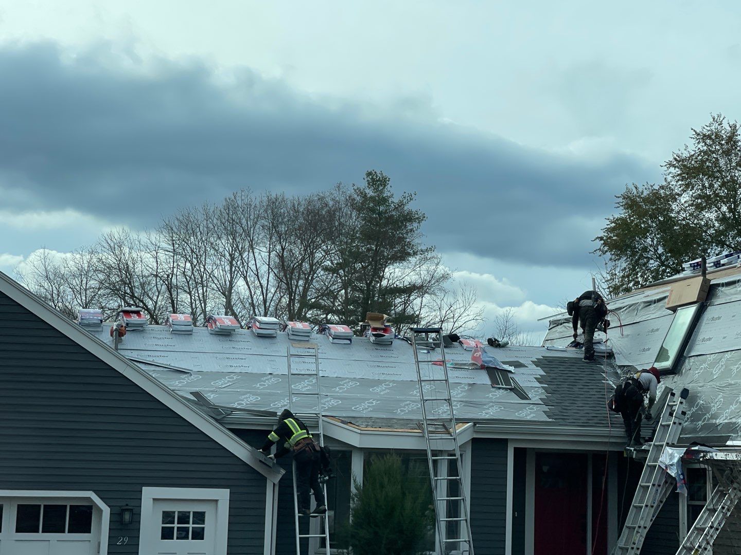 Residential Roofing Installation using GAF Timberline HDZ by Sensible Home Solutions