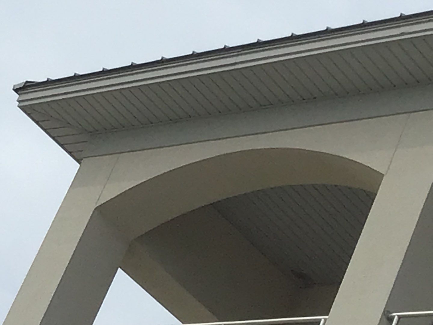 Soffit and Fascia Roof Replacement using 60' Ladders in Navarre by Gutter Professors