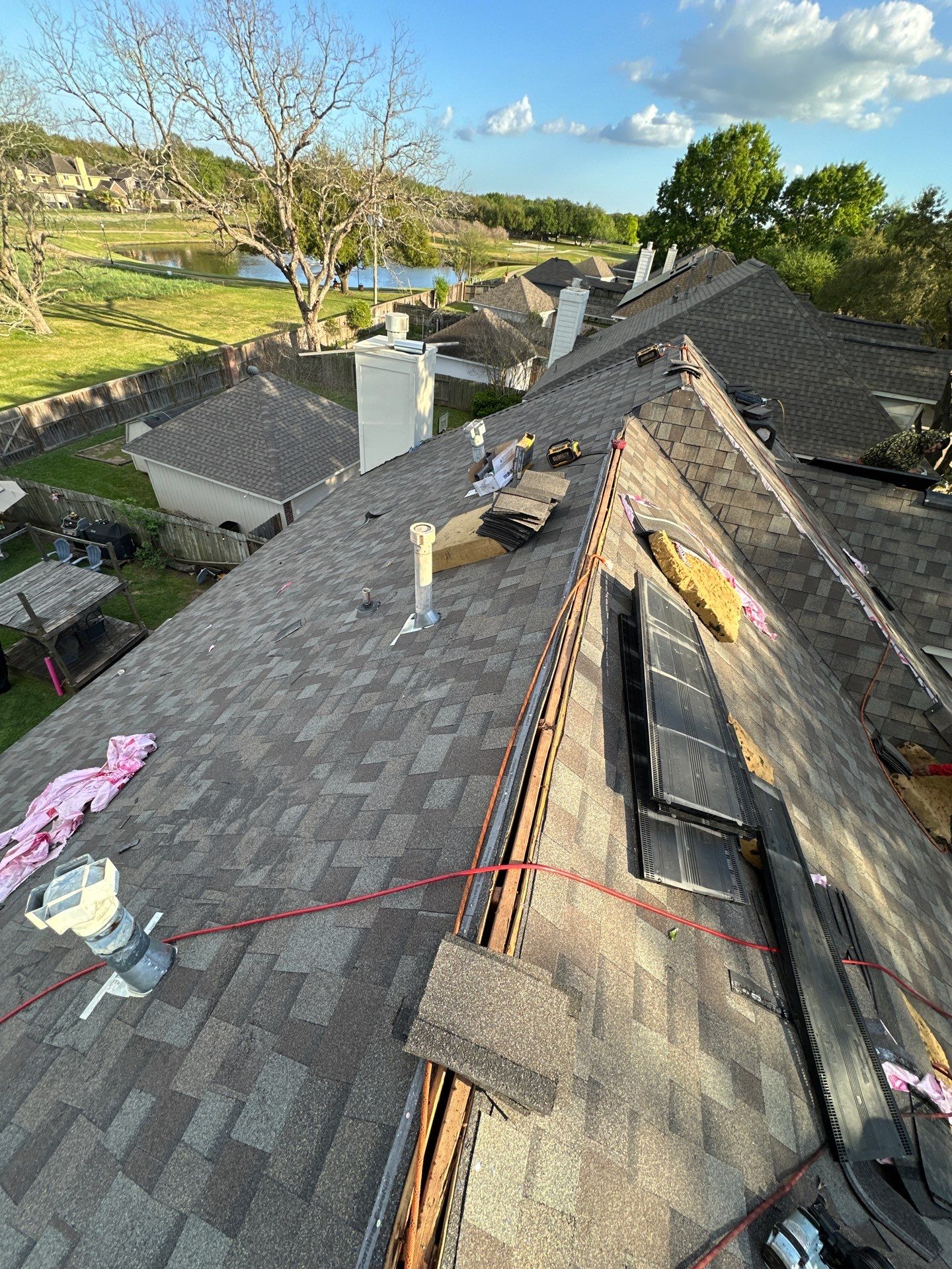 Project in Sugar Land by Motion Roofing