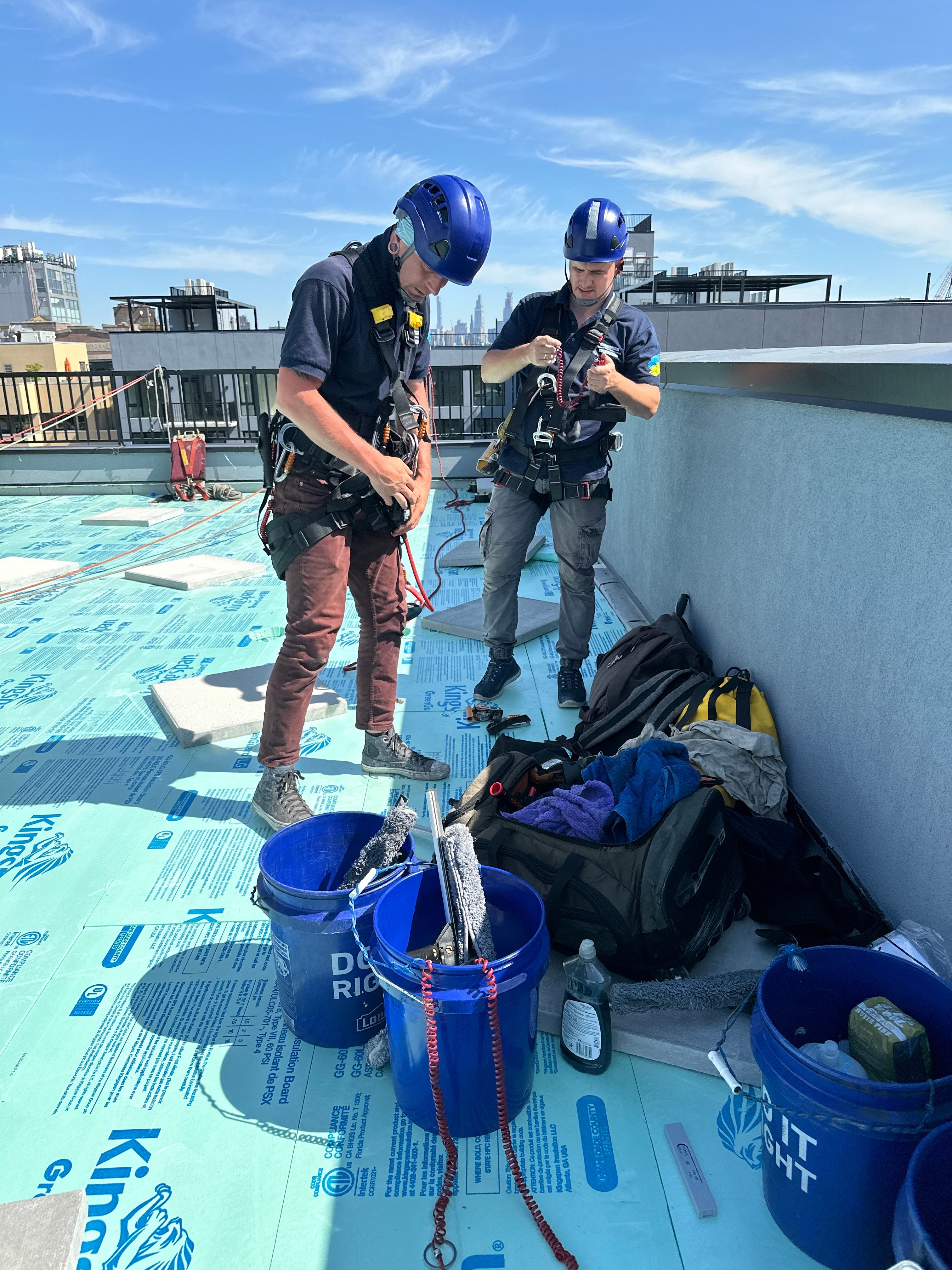 Post Construction Window Clenaing by Total Window Service