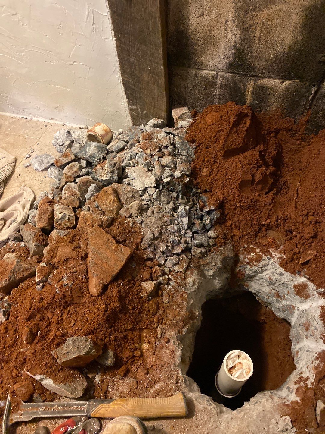 Basement Install on Concrete by BathPlanet SW Virginia