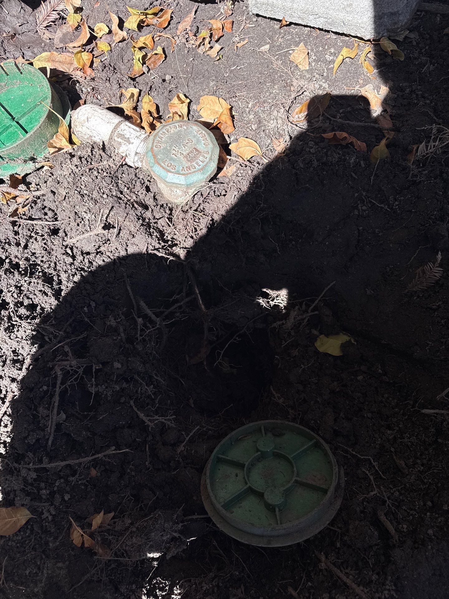 Installation of New Underground Piping by Us Plumbing 