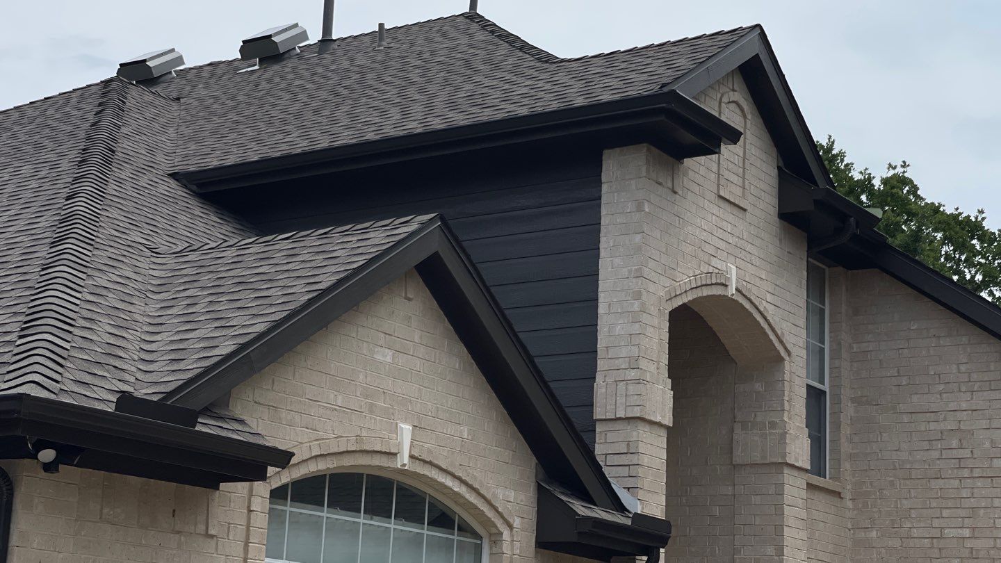Full Exterior Remodel (Roofing, painting, Gutters) & Interior Damage Repair & Painting by First United Roofing & Construction