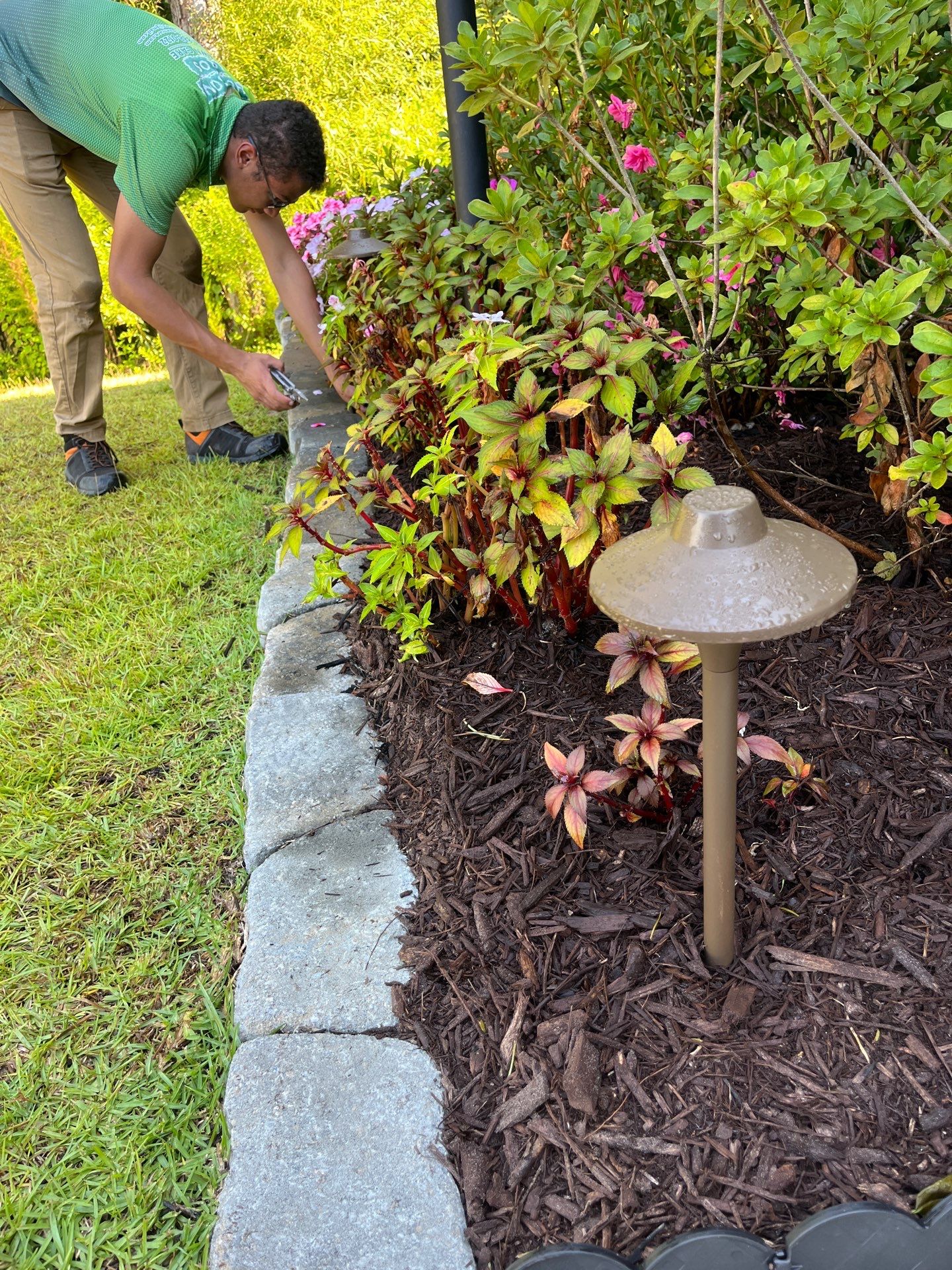 Landscape Lighting Project in Summerville by Hudson Bros Lawn Care LLC