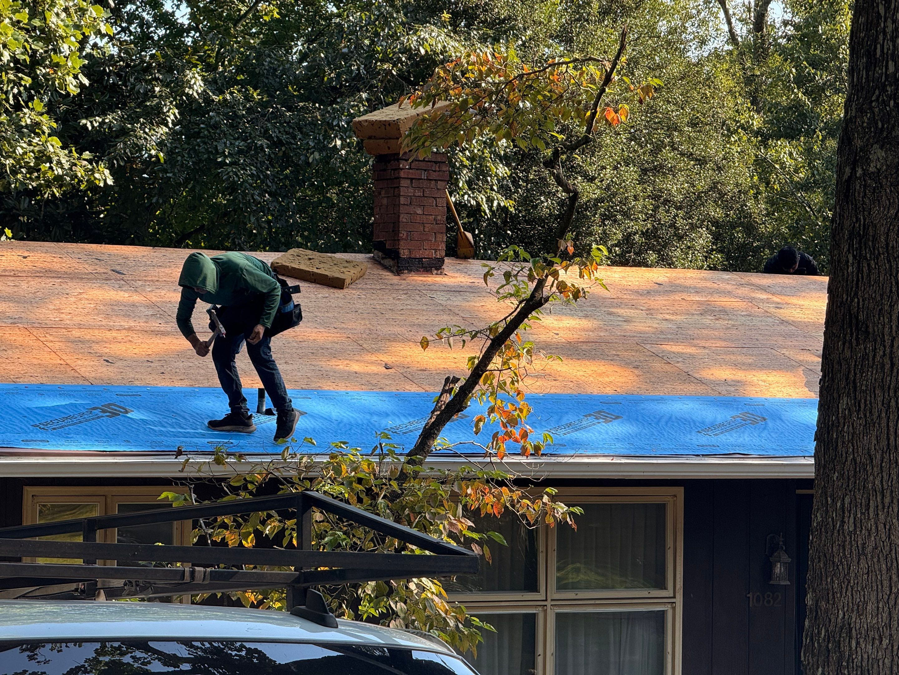 Residential Roof Replacement using TAMKO Titan XT Rustic Black by RISE Roofing & Restoration, LLC