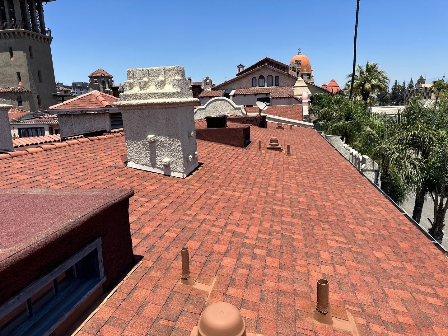 Mission Inn Hotel Roof Replacement by Veirs Kluk Roofing Inc. Lic# 624176