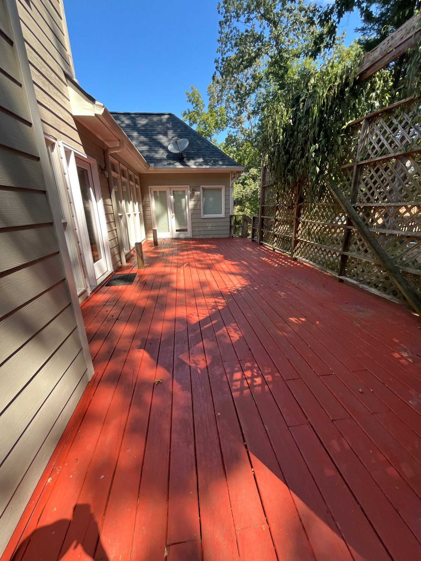 Marietta, GA Color Plus Siding Installation and Deck Build by Nelson Exteriors