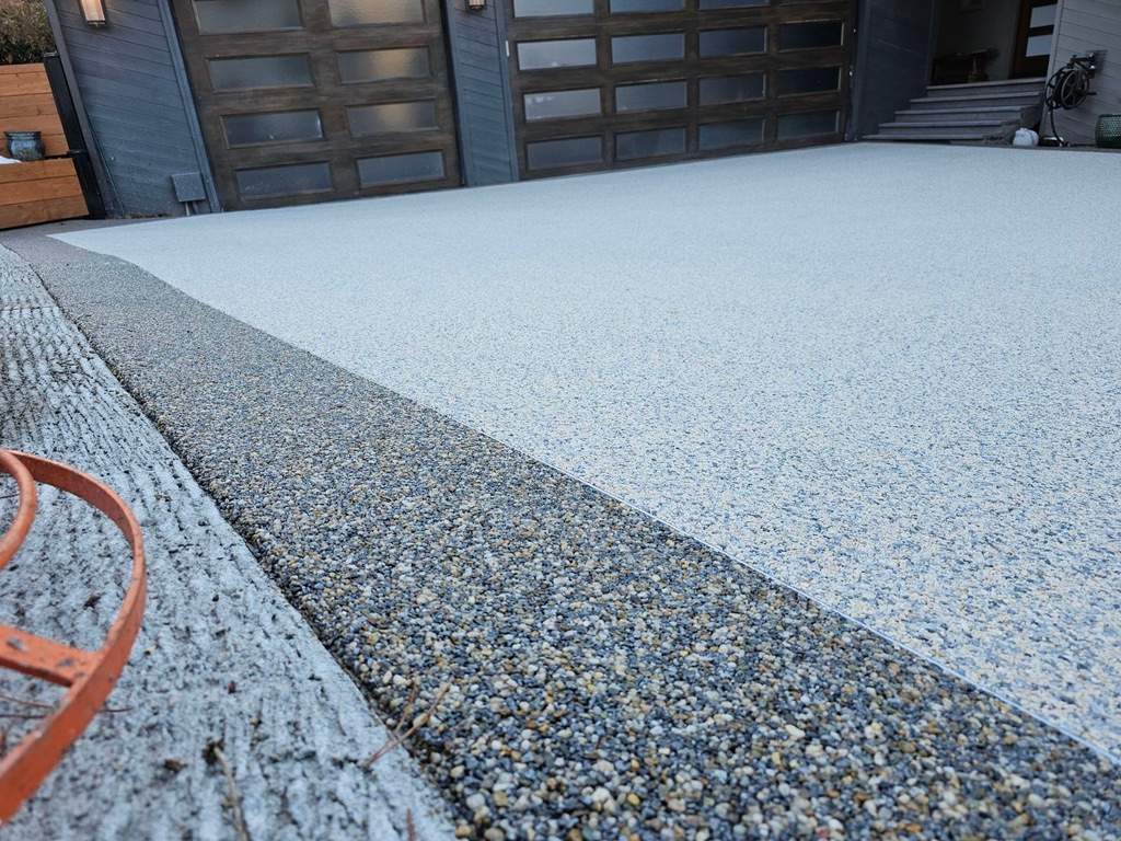 Deteriorated Driveway Makeover by Mr. Mudd Concrete