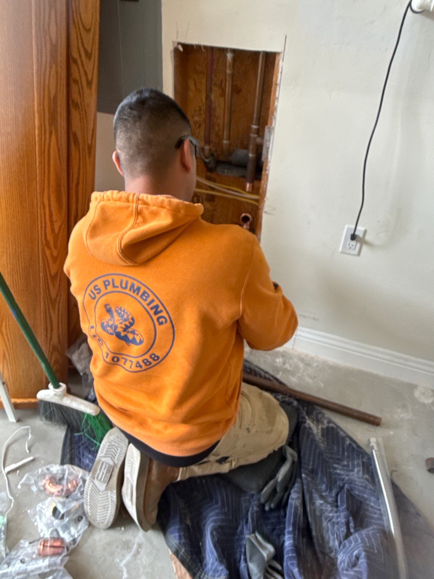 Water Softener, Moen Flo, and Tankless Water Heater Installation by Us Plumbing
