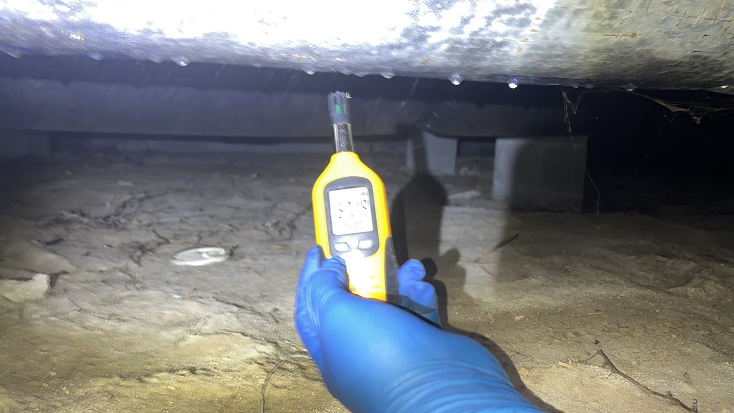 Dehumidifier and Moisture Barrier Install using 14Mil Moisture Barrier by Impact Crawlspace
