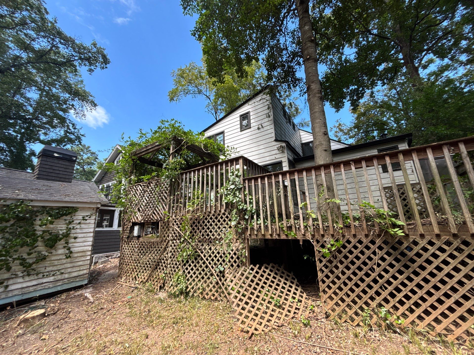 Pressure Treated Pine Deck Build in Atlanta, GA by Nelson Exteriors