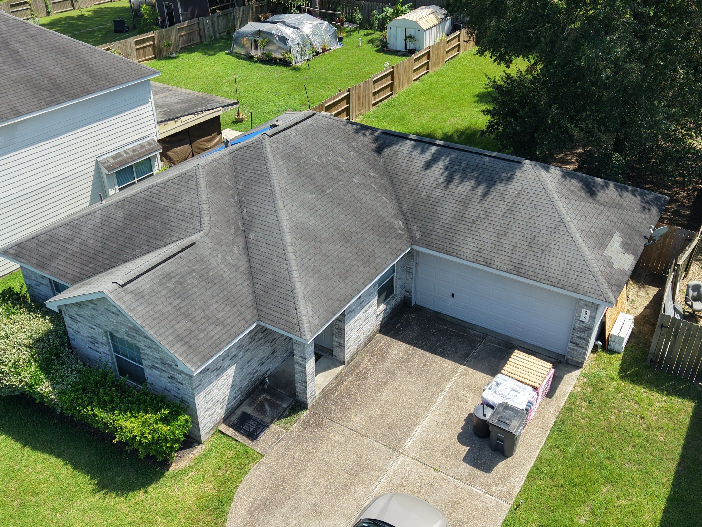 Owens Corning Duration Shingle Roof Replacement in Willis, Texas by Abbott Roofing Company