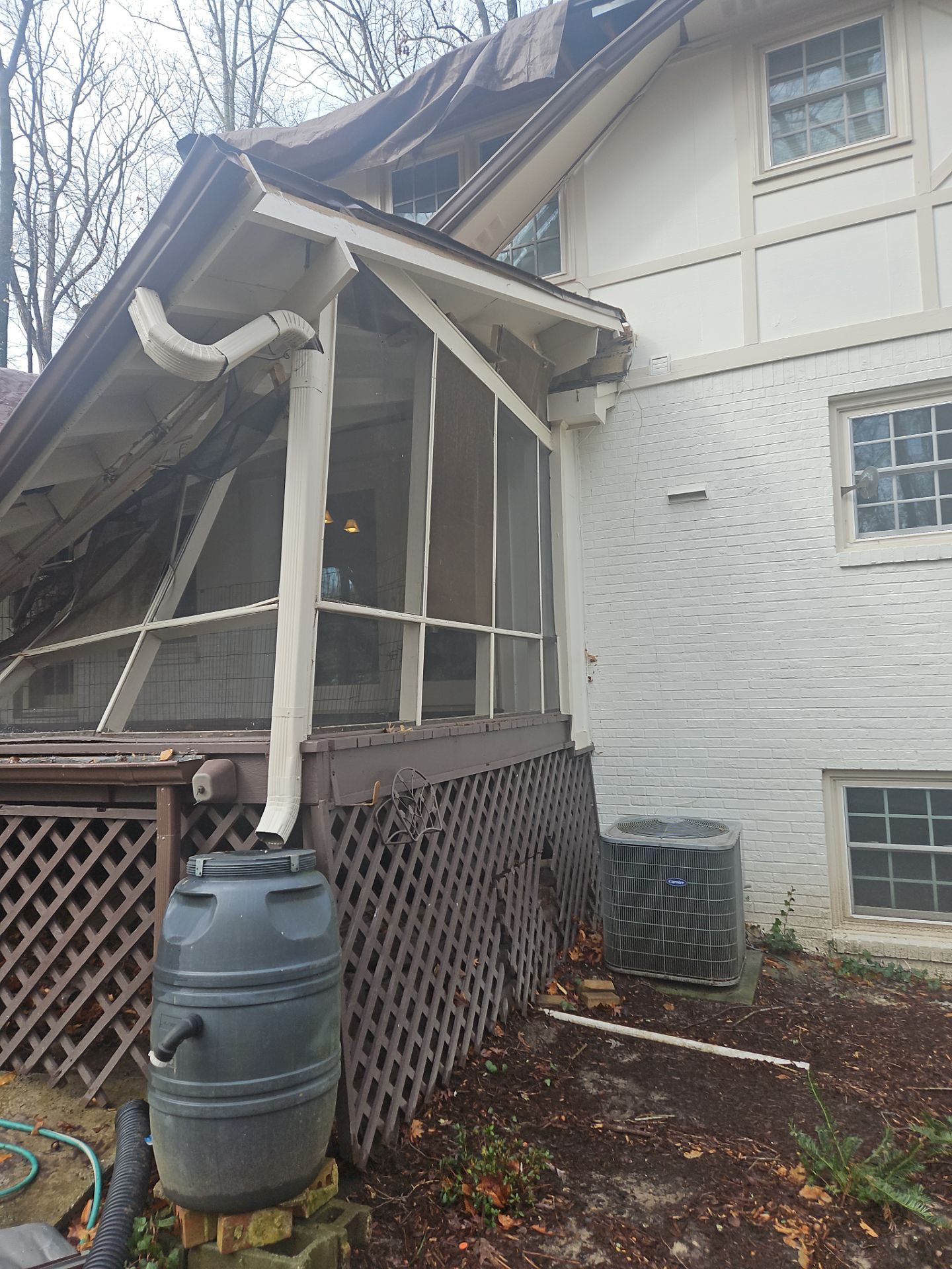 Atlanta, GA Wood Deck Rebuild After Tree Damage by Nelson Exteriors