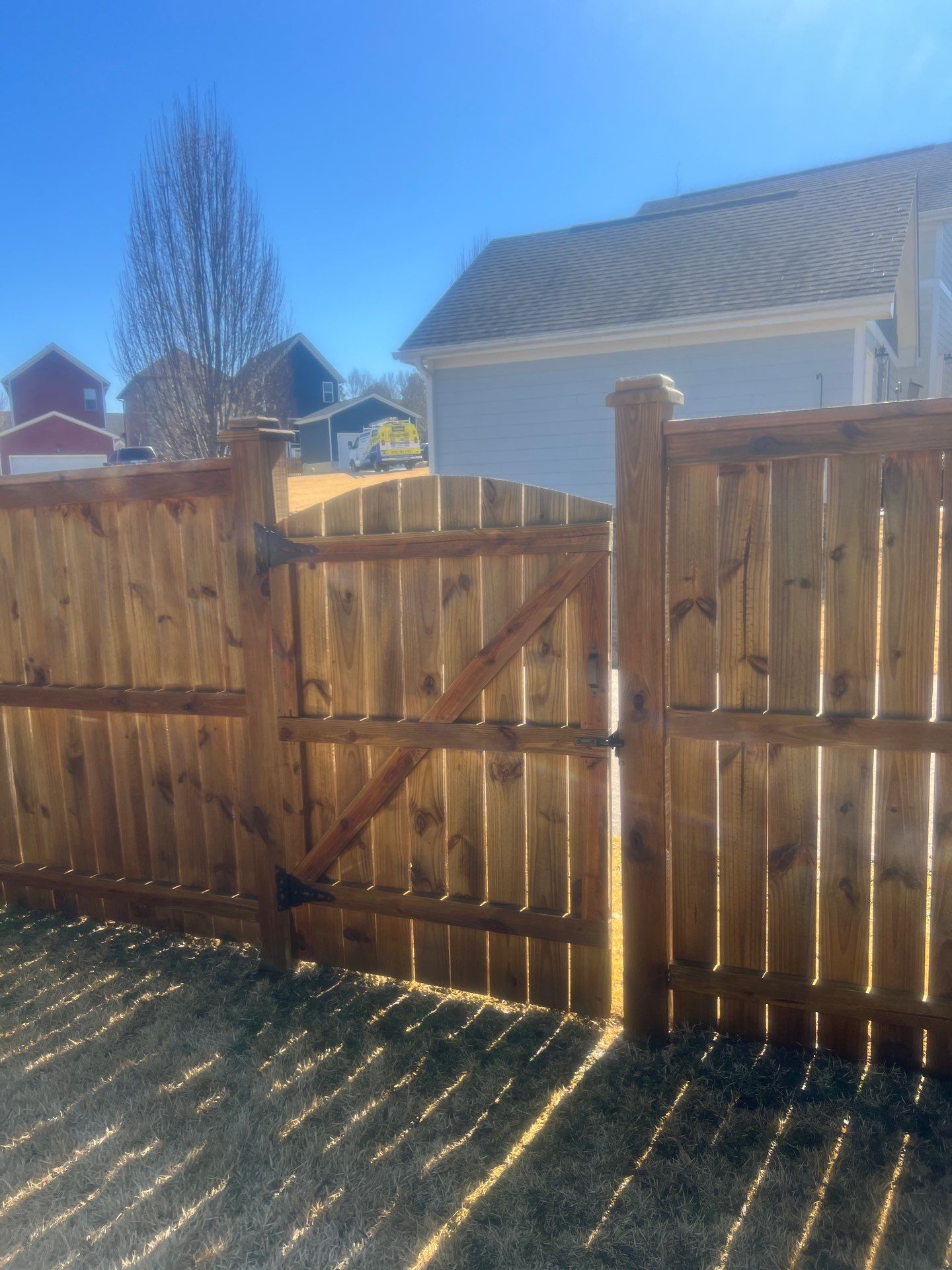 Weathered Fence using Wood Sealant by DuraSeal
